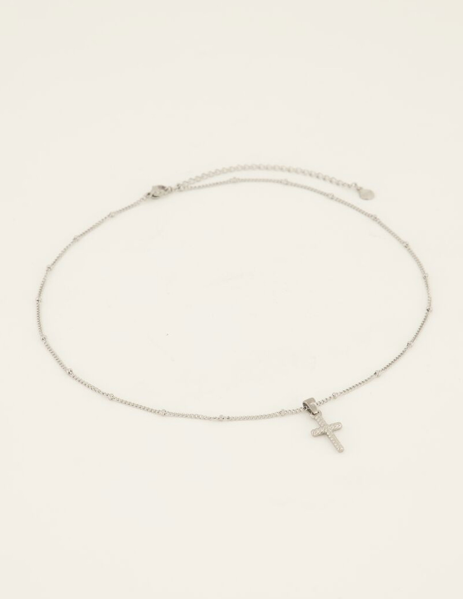My Jewellery Ketting kruis MJ07703 Zilver