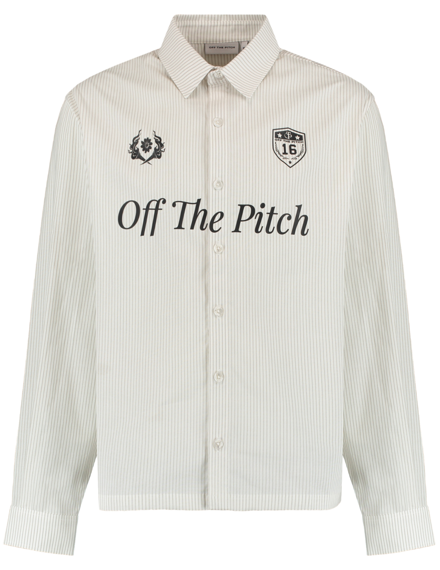 Off The Pitch Overhemd Stike OTP253401 Wolwit-ecru