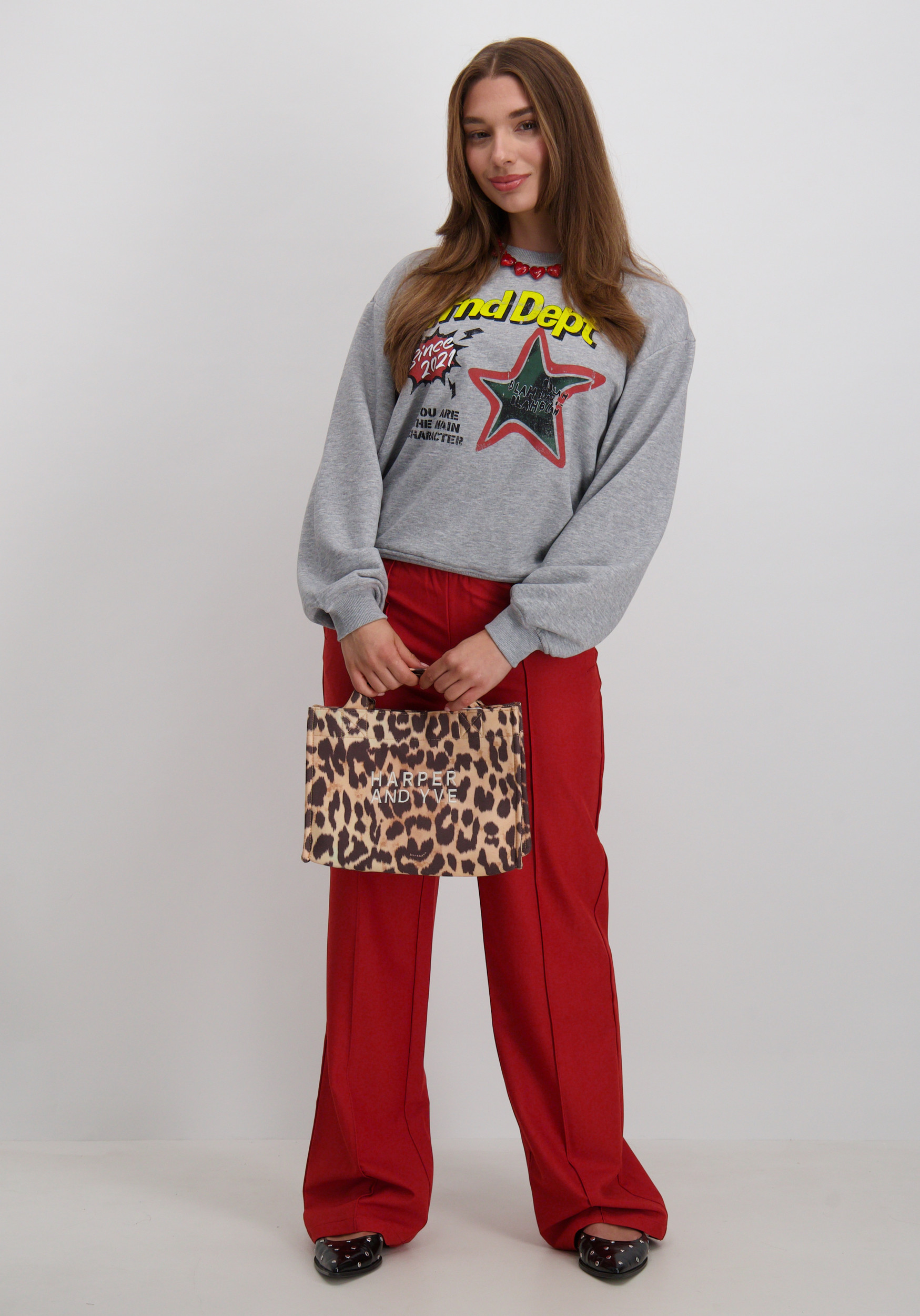 Harper & Yve Broek Viana AW25P110 Rood