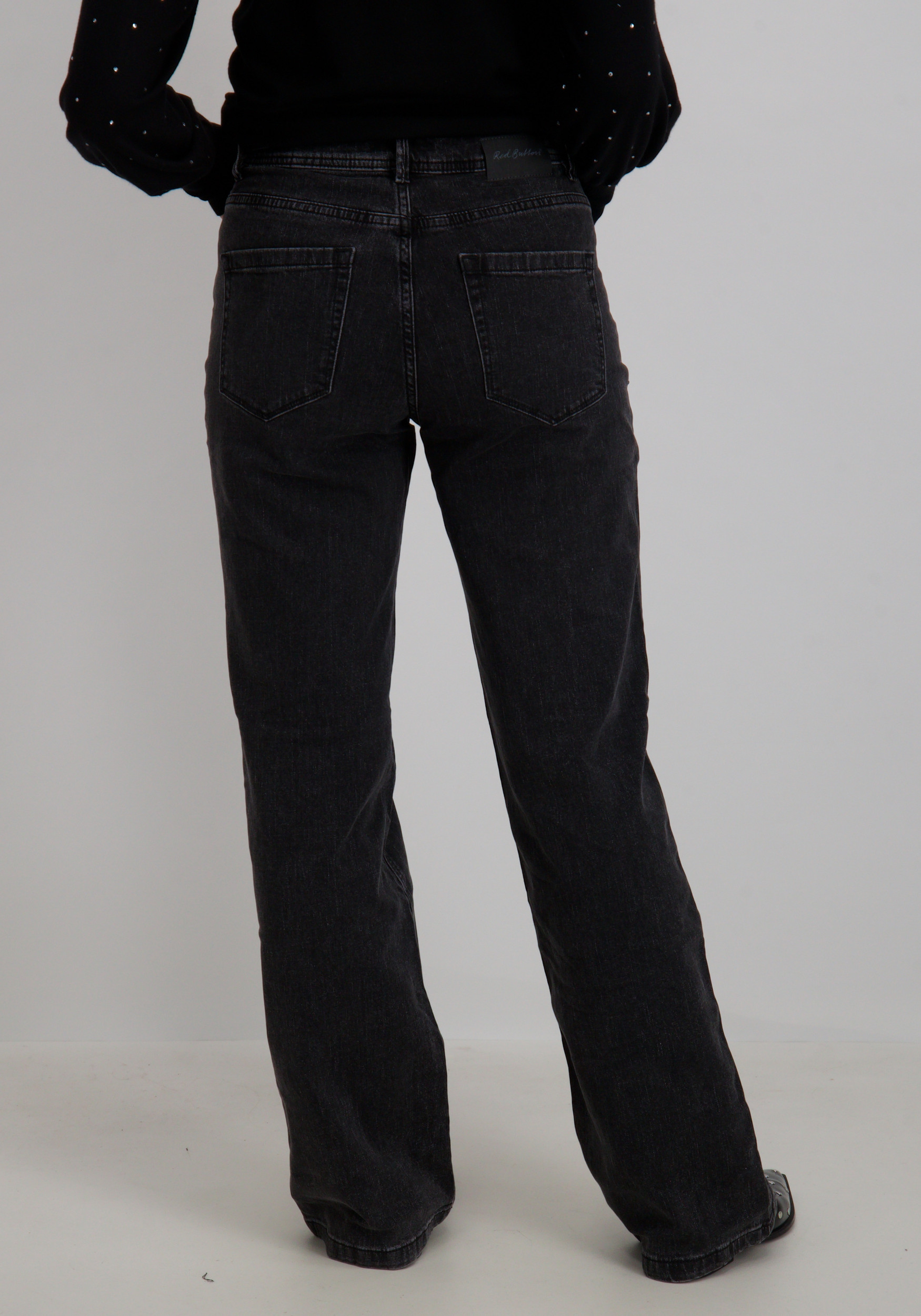Red Button Jeans Claudette SRB4691 Antraciet