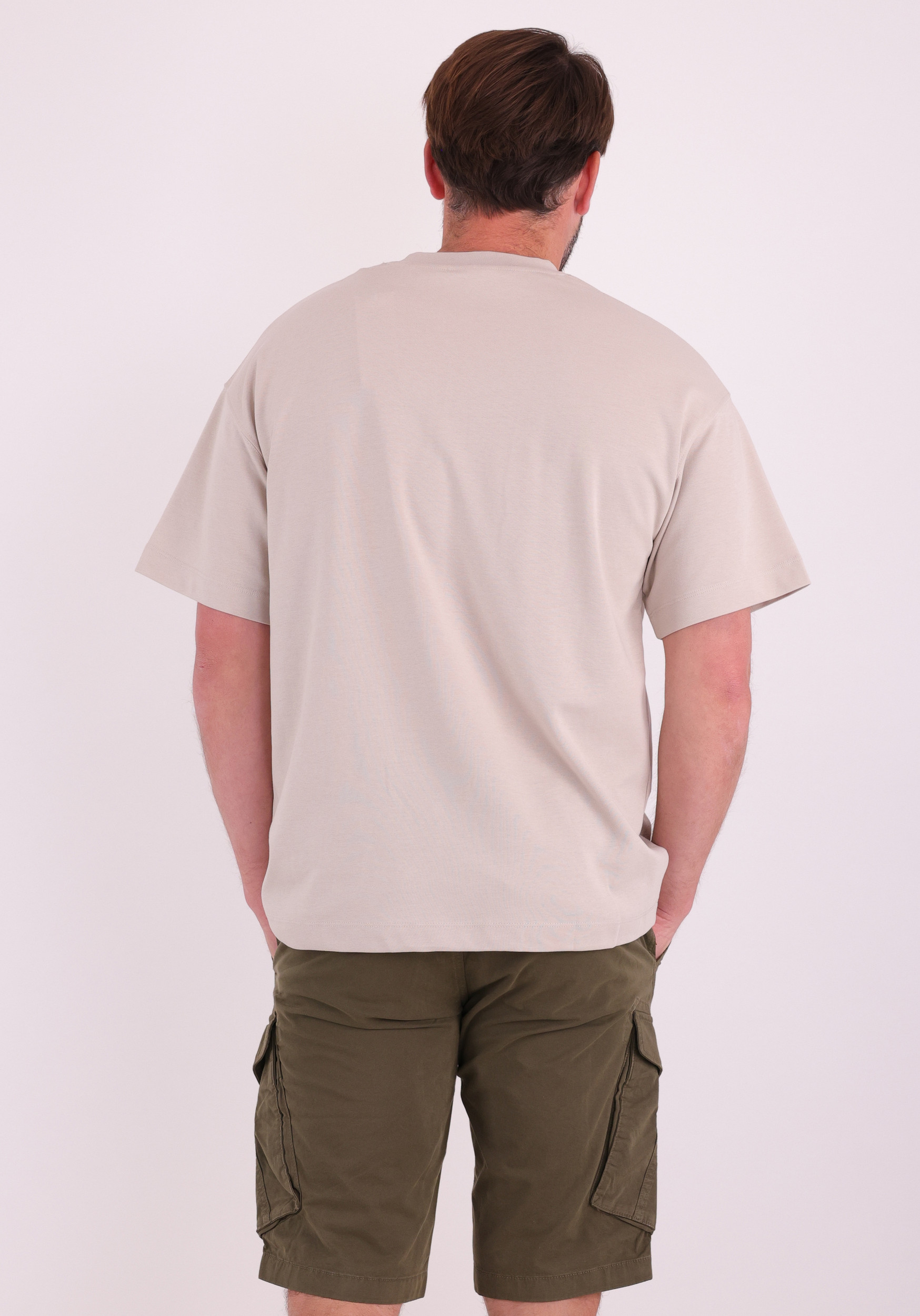 JACK & JONES T-shirt Barron 12298906 Beige