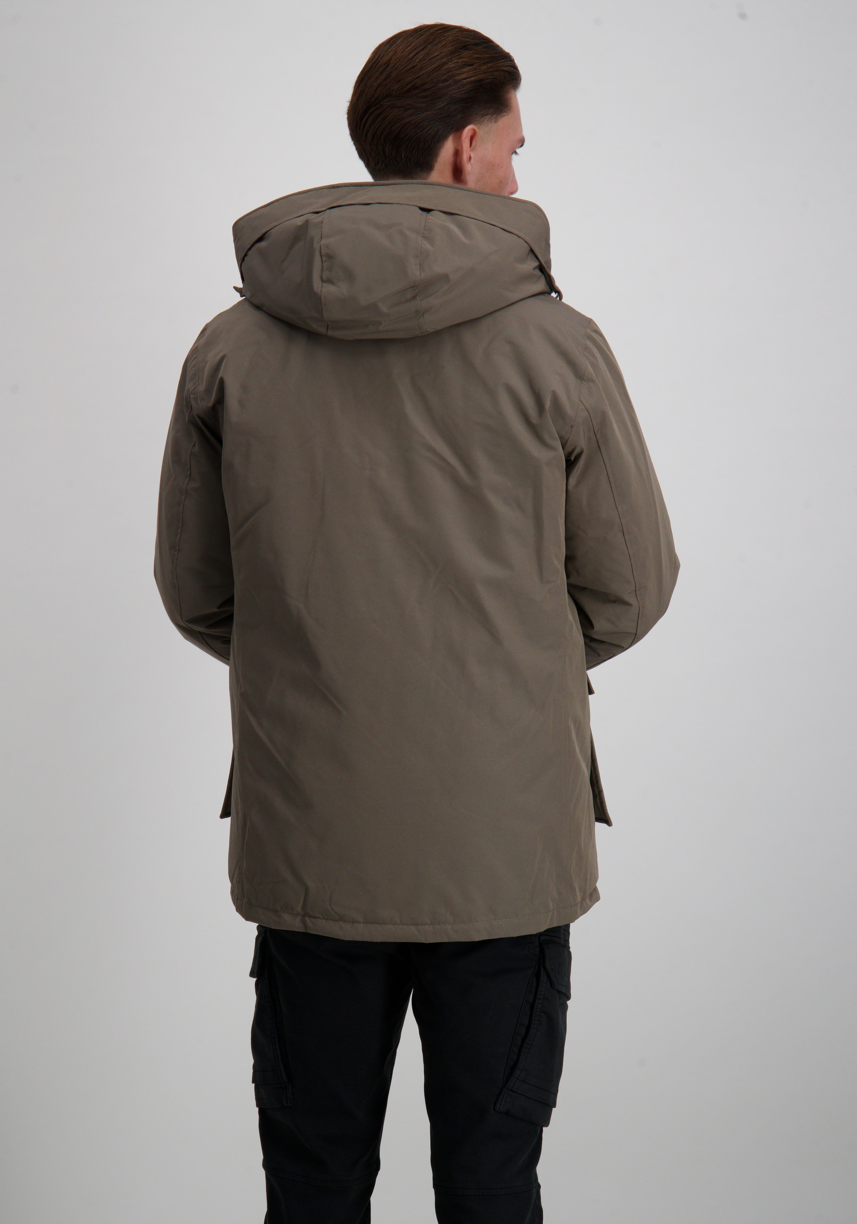 AIRFORCE Parka classic HRM1148 Donker beige