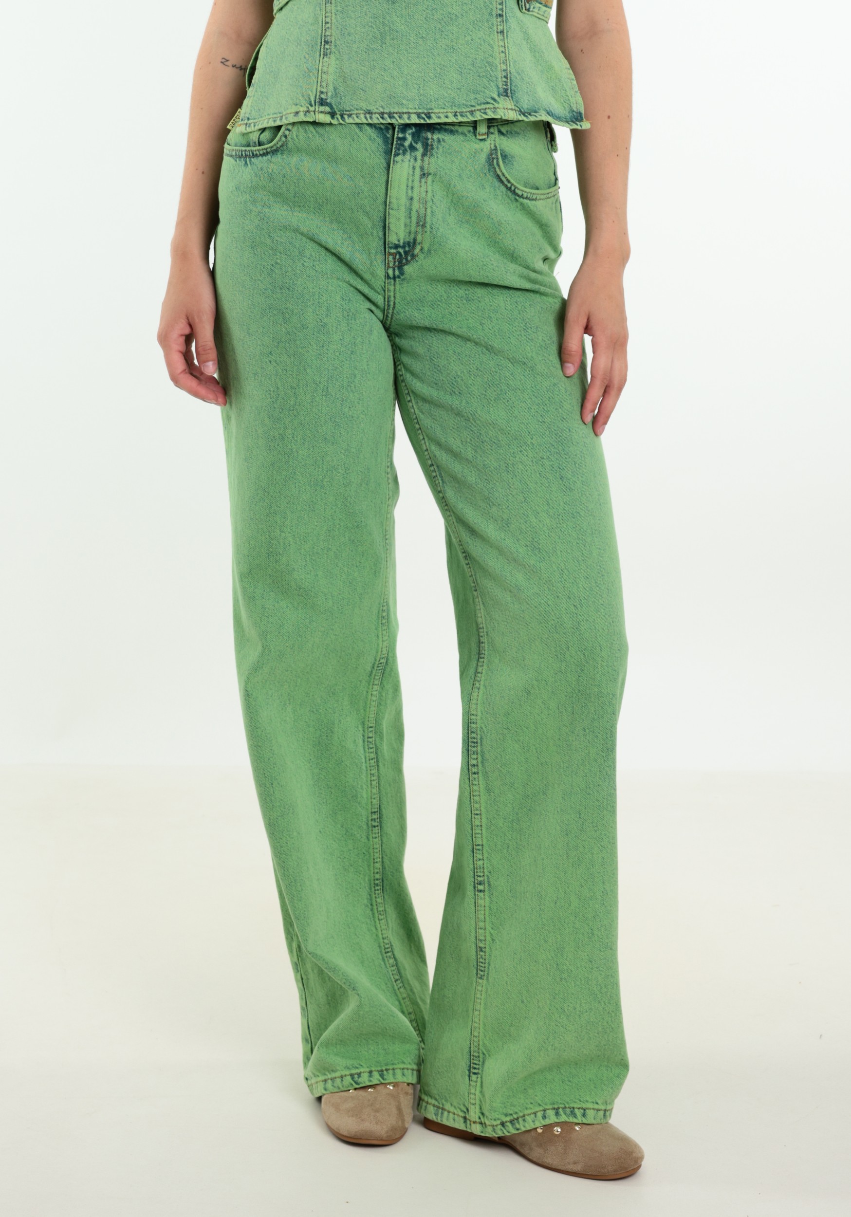 Harper & Yve Jeans Yve HS6D106 Groen