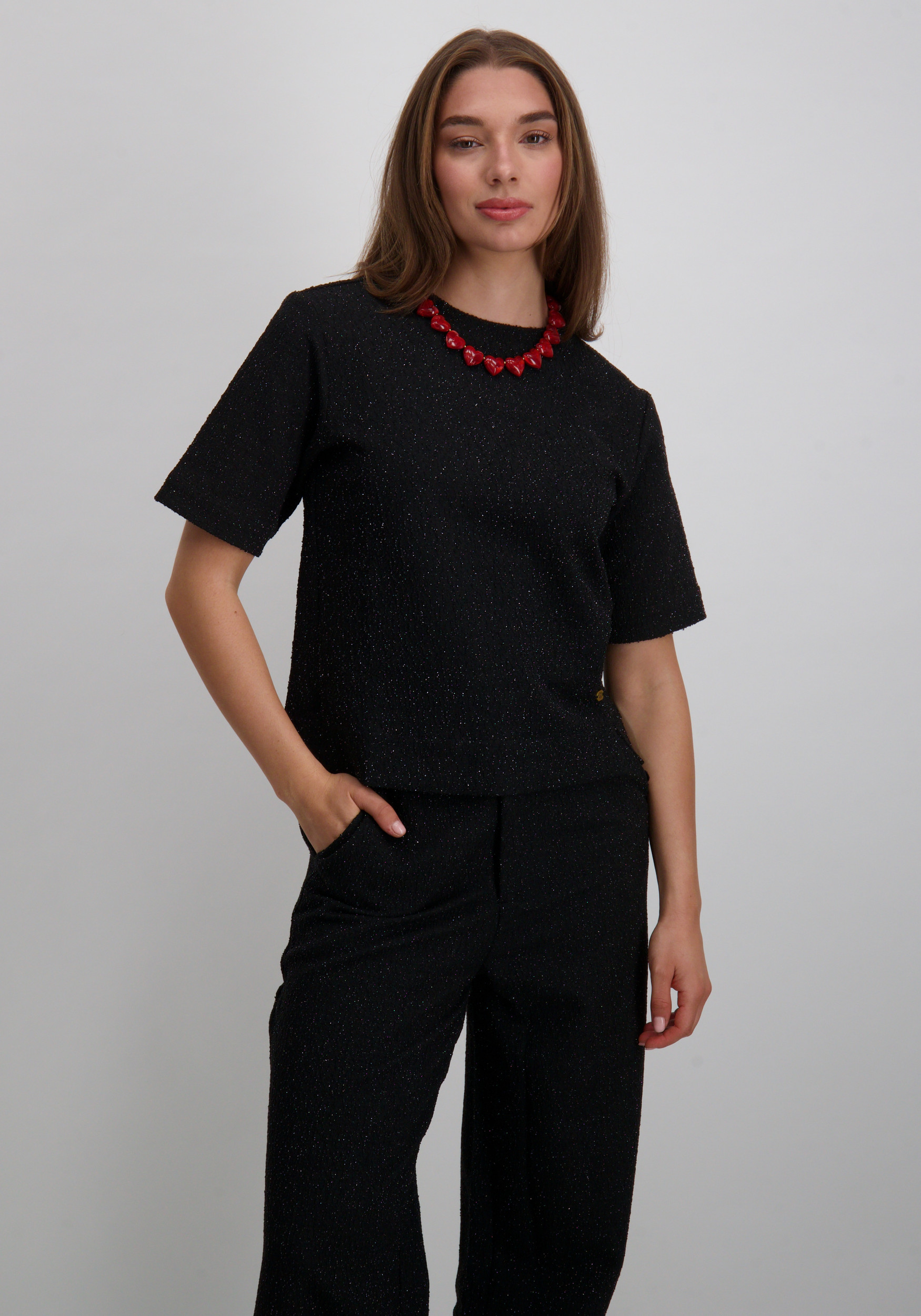 Lofty Manner Top Eva QI03 Zwart