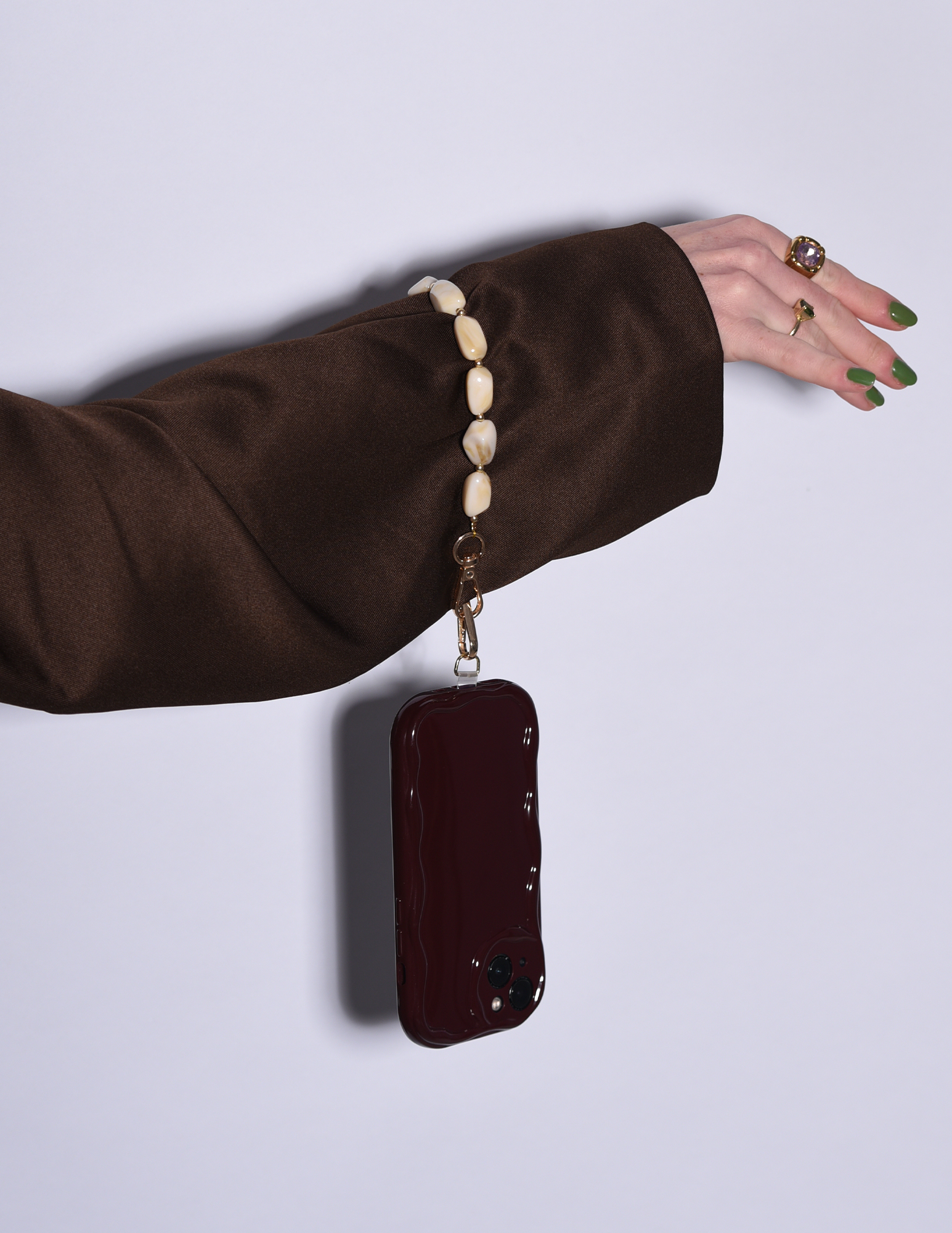 Be'Lieve Telefoonkoord marmer 86120251029010 Beige