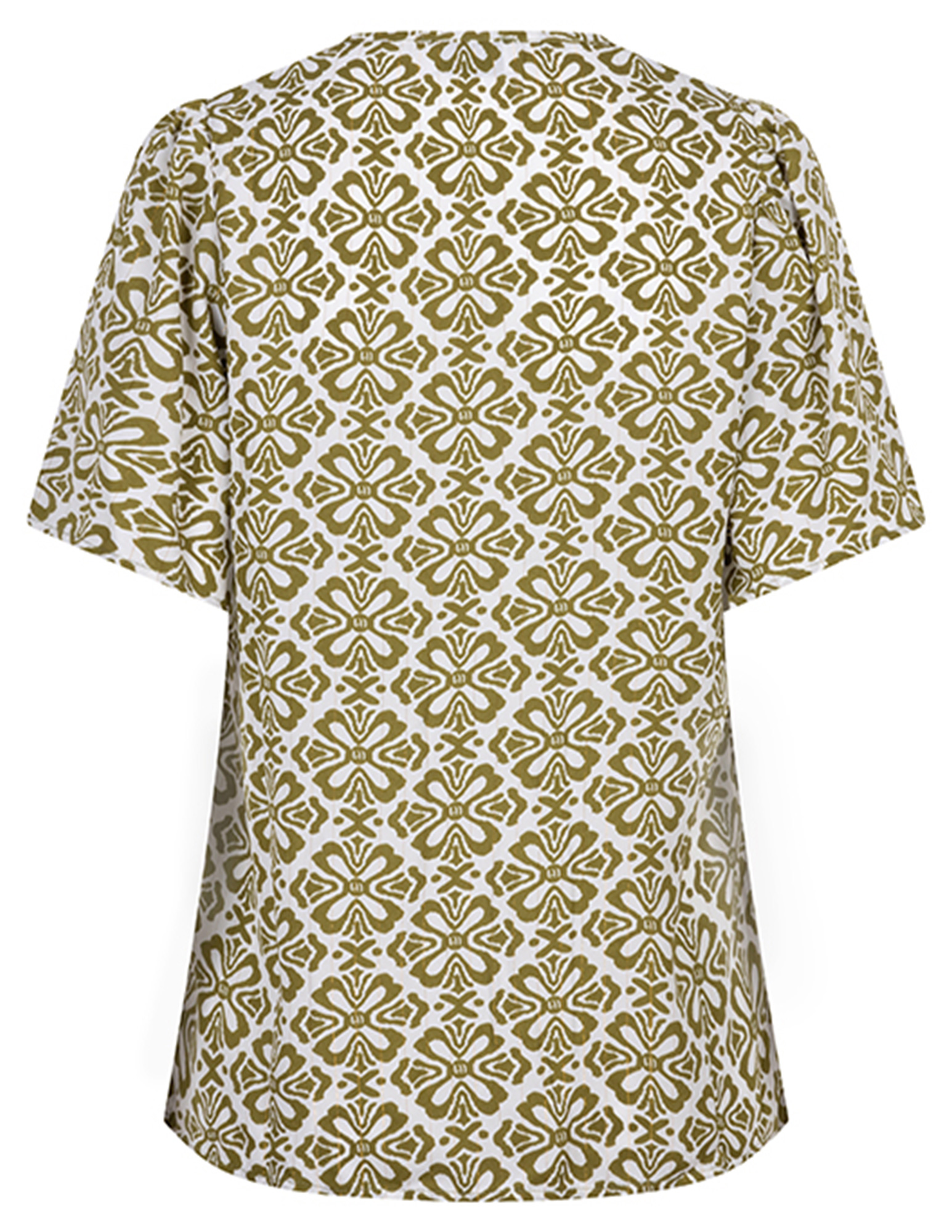 Lofty Manner Blouse Bella QC03 Midden groen