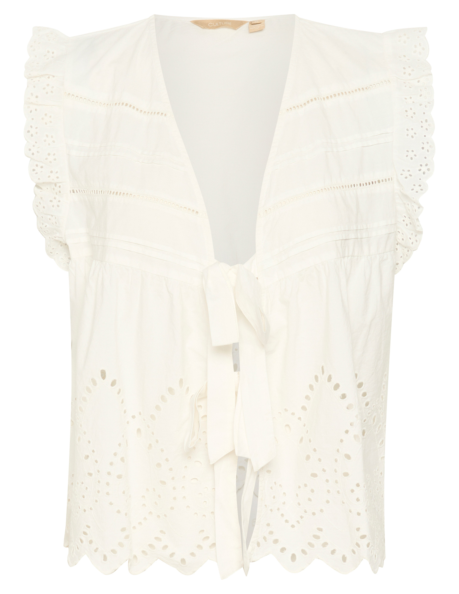 Culture Top Leso olena 50111833 Wolwit-ecru