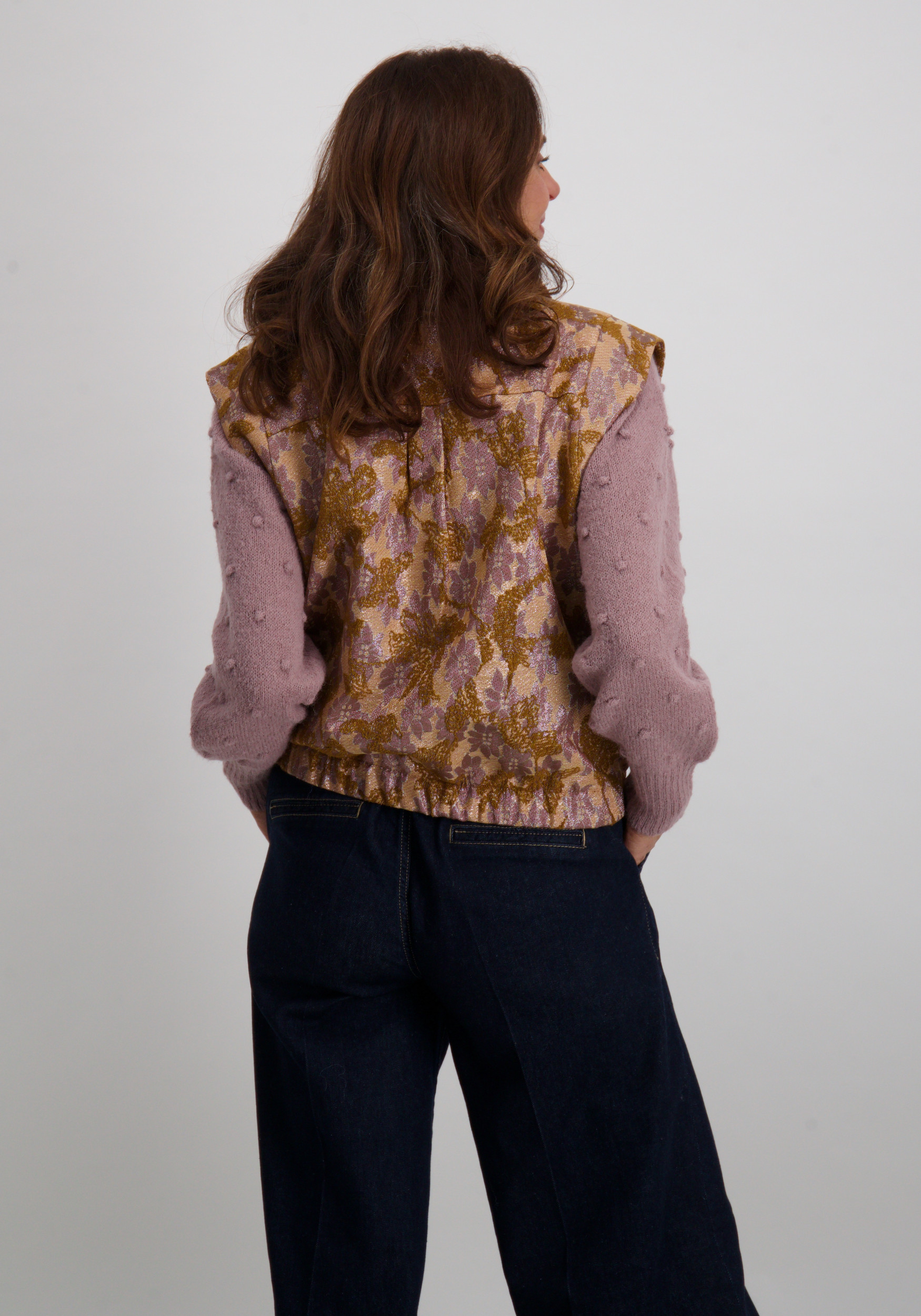 Geisha Gilet 55898-20 Oranje