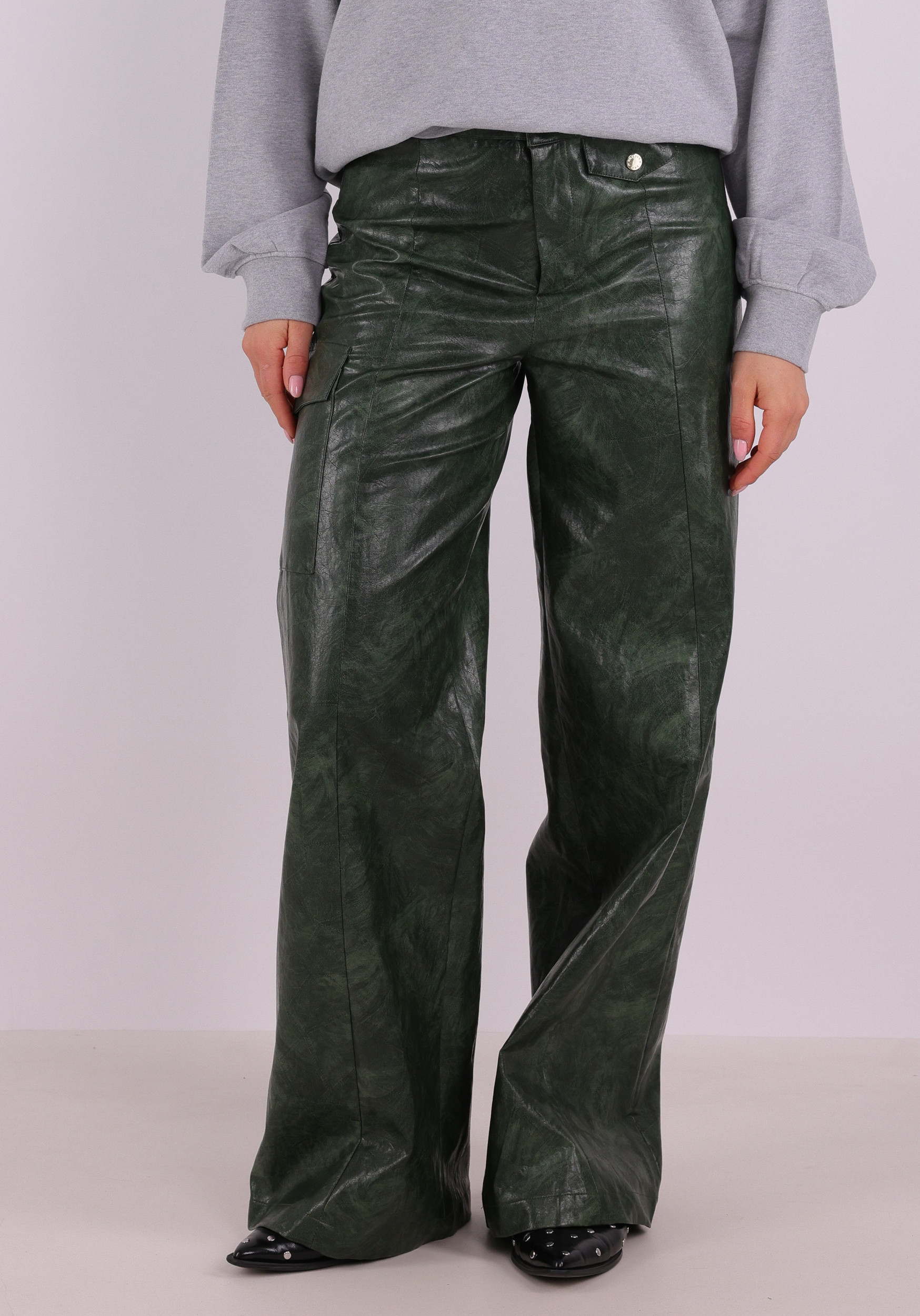 Harper & Yve Broek Bodi SS6N100 Donker groen