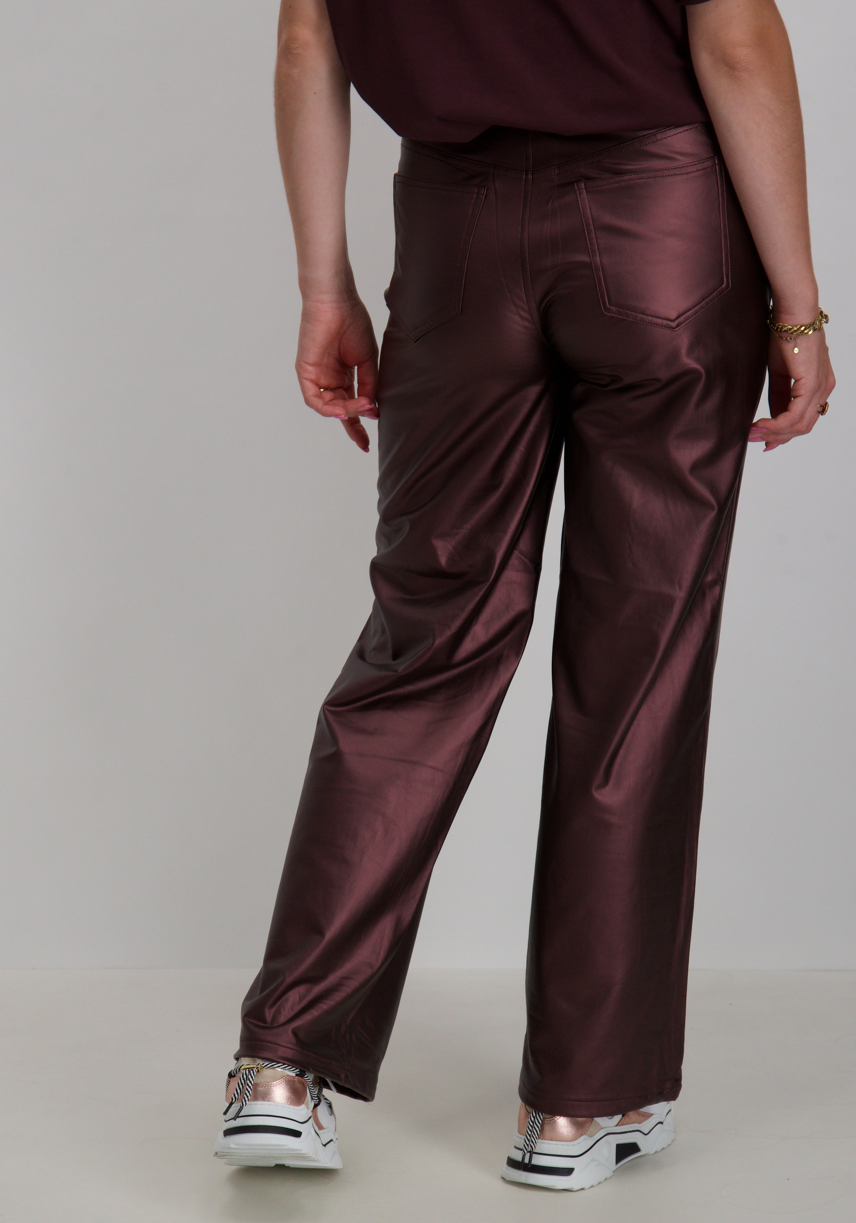 Amaya Amsterdam Broek Harper Donker bruin