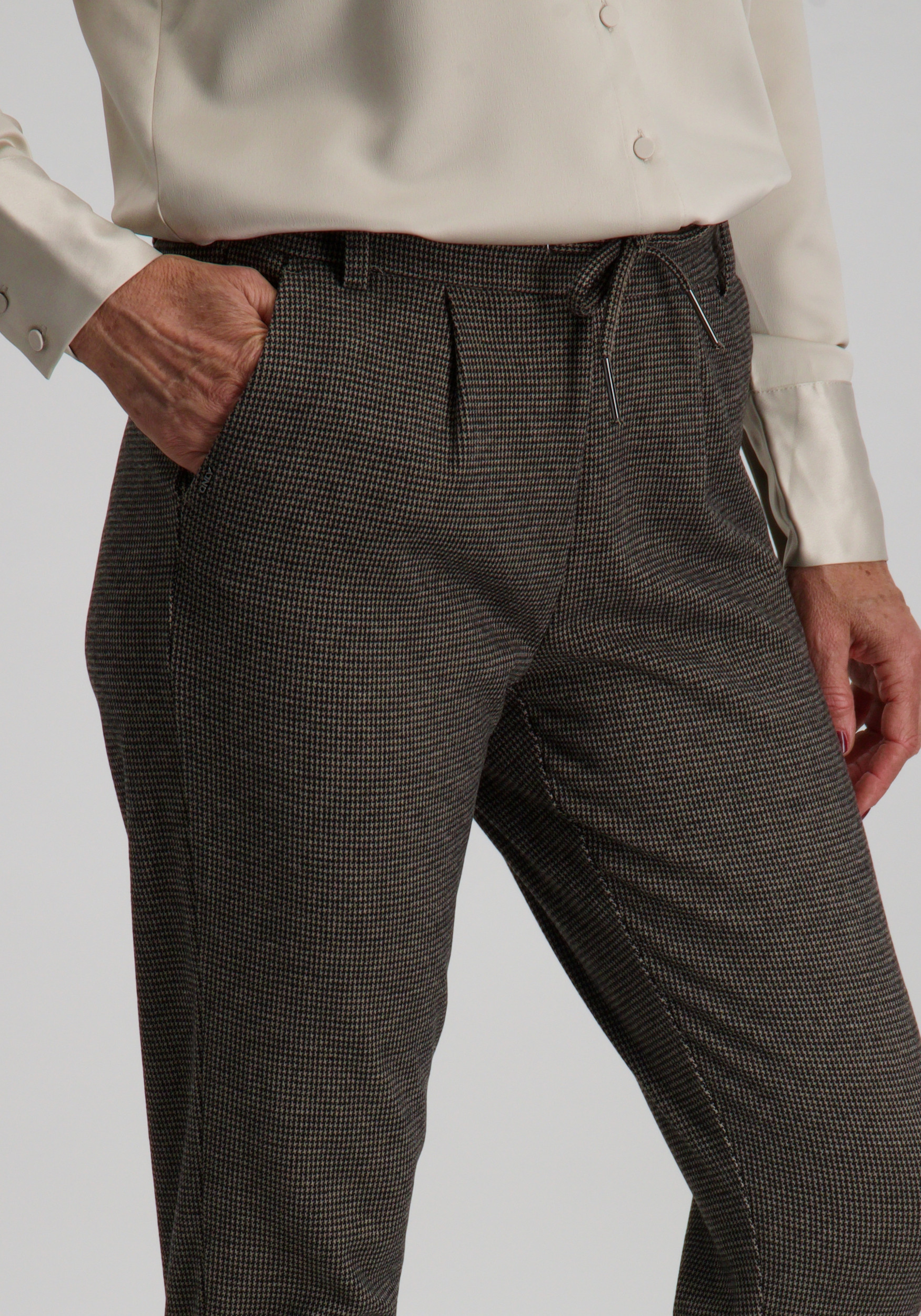 Only Broek Poptrash-Gozi 15329797 Licht bruin