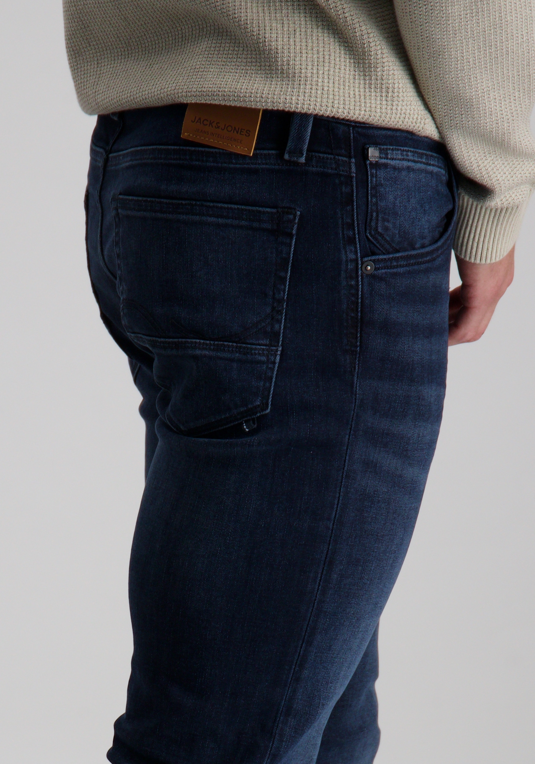 Jack & jones Jeans Glenn 12252901 Donker blauw