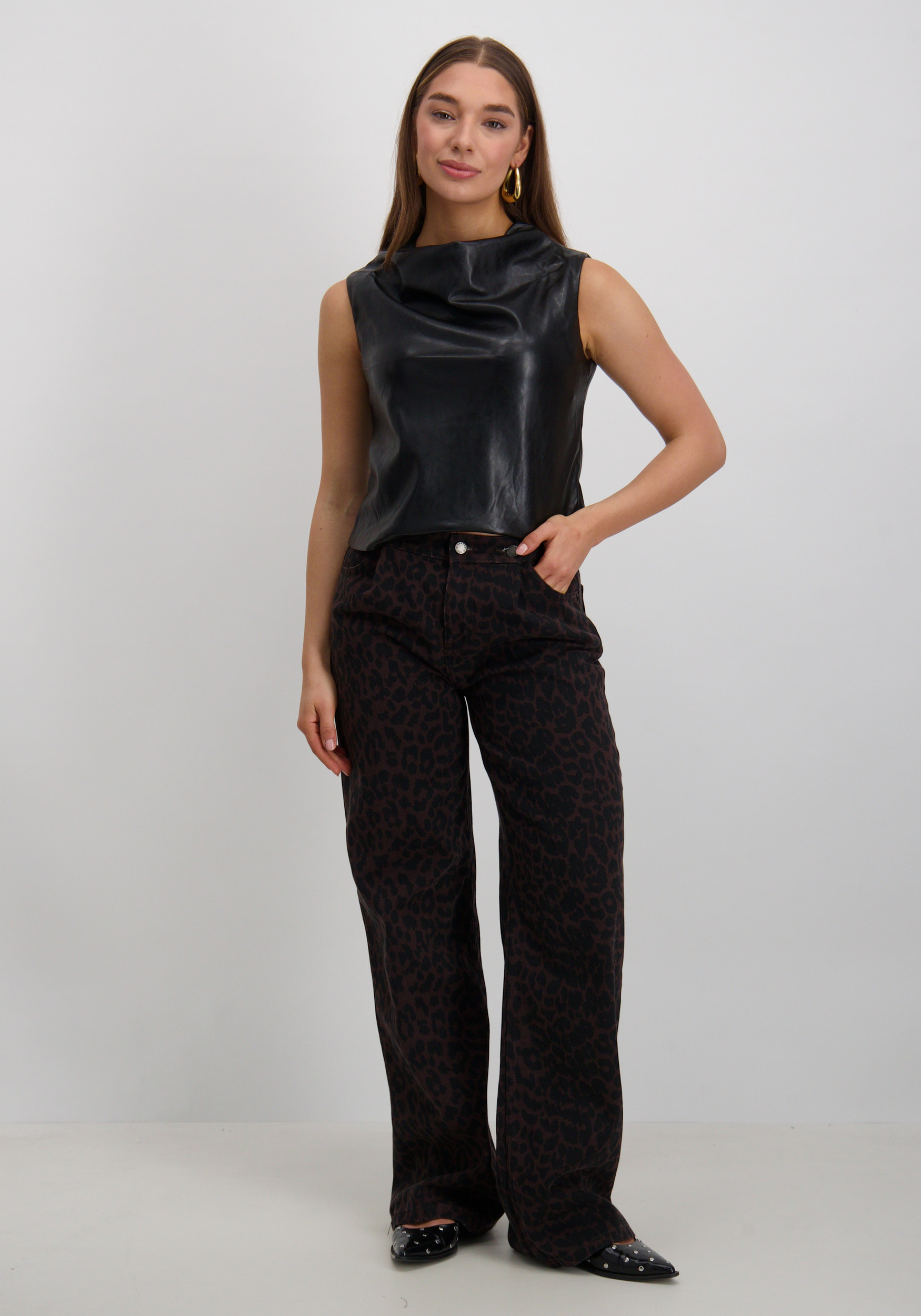 Harper & Yve Jeans Billy AW25R102 Donker bruin