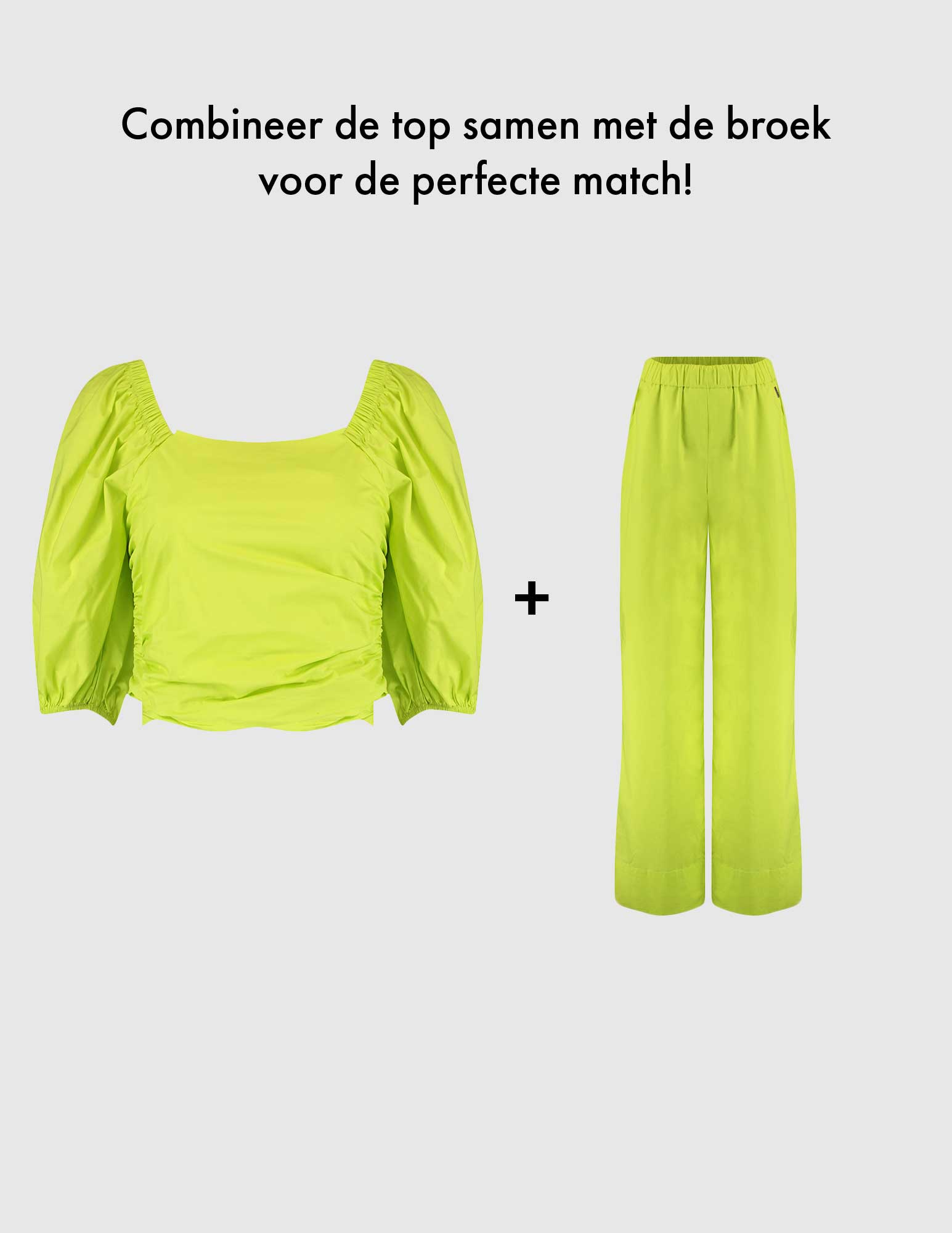 Harper & Yve Broek Yana HS24P123 Licht groen