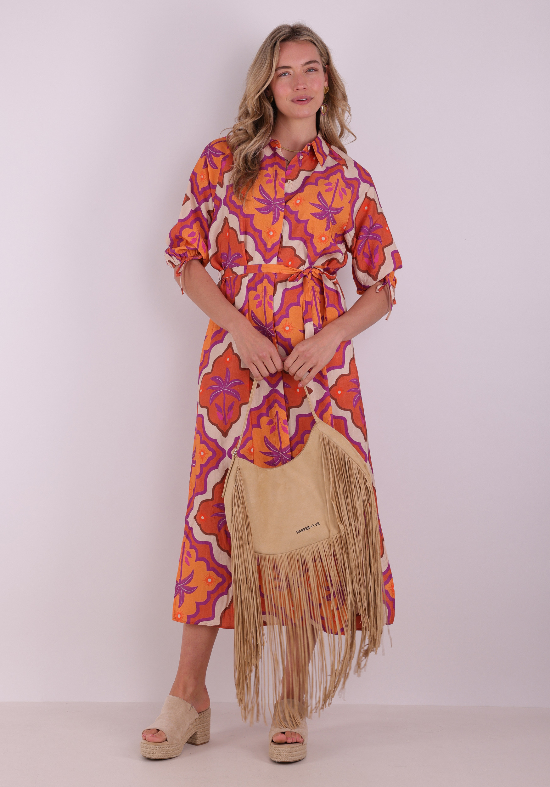 Geisha Jurk all-over print 67104-20 Multi