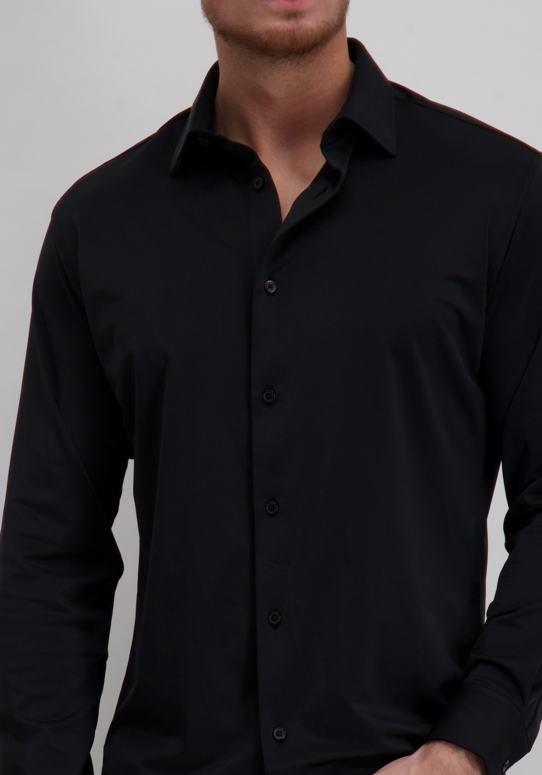 Jack & jones Overhemd Blaactive 12282199 Zwart