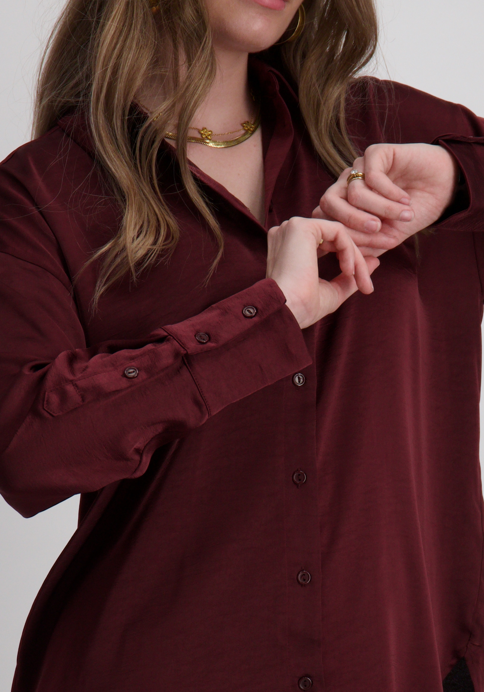 FREE|QUENT Blouse Nira 204492 Bordeaux