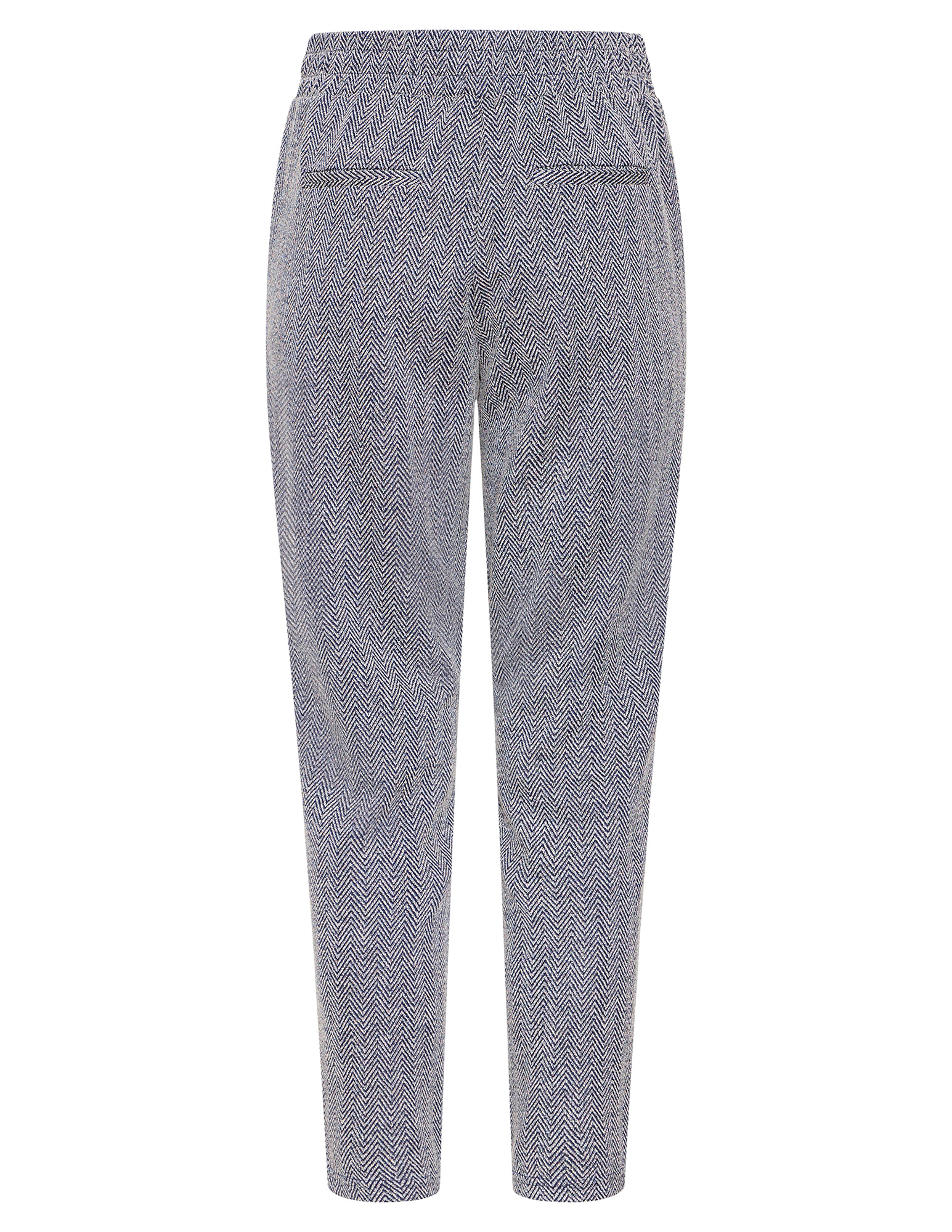 Ichi Broek Kate Jacquard 20121601 Blauw