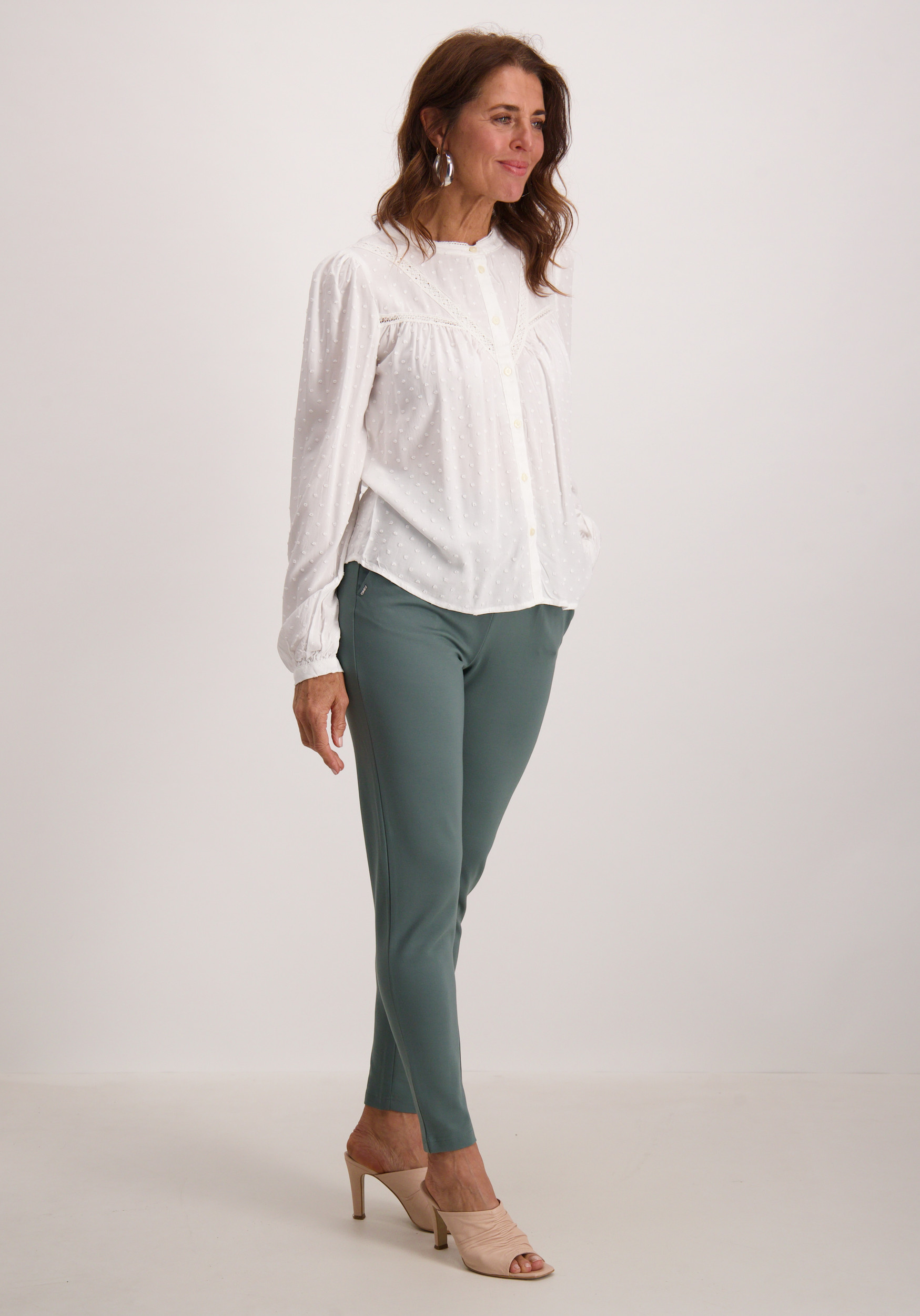 Only Broek Poptrash 15115847 Donker groen