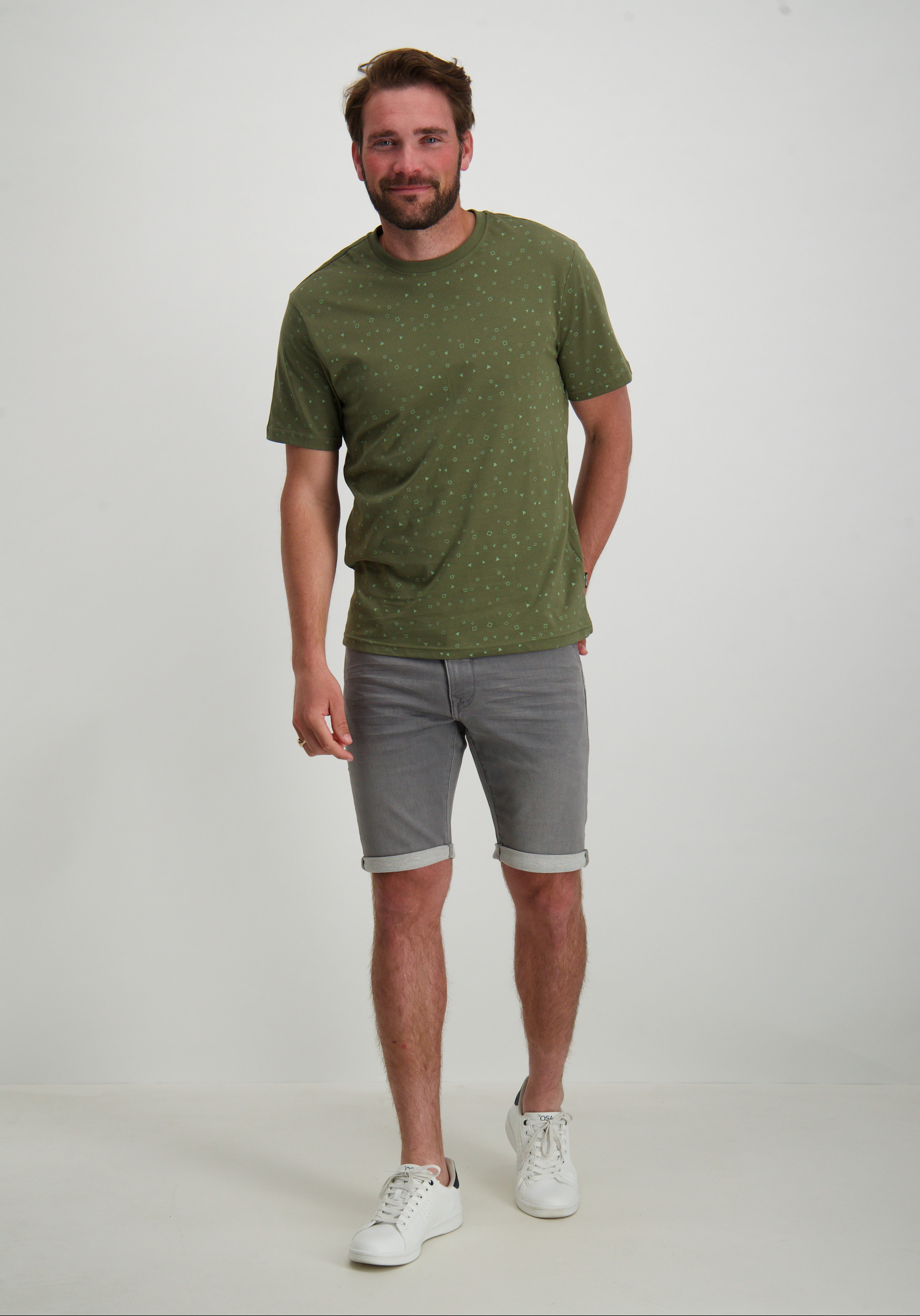 ONLY & SONS T-shirt Bastian 22030728 Leger Groen