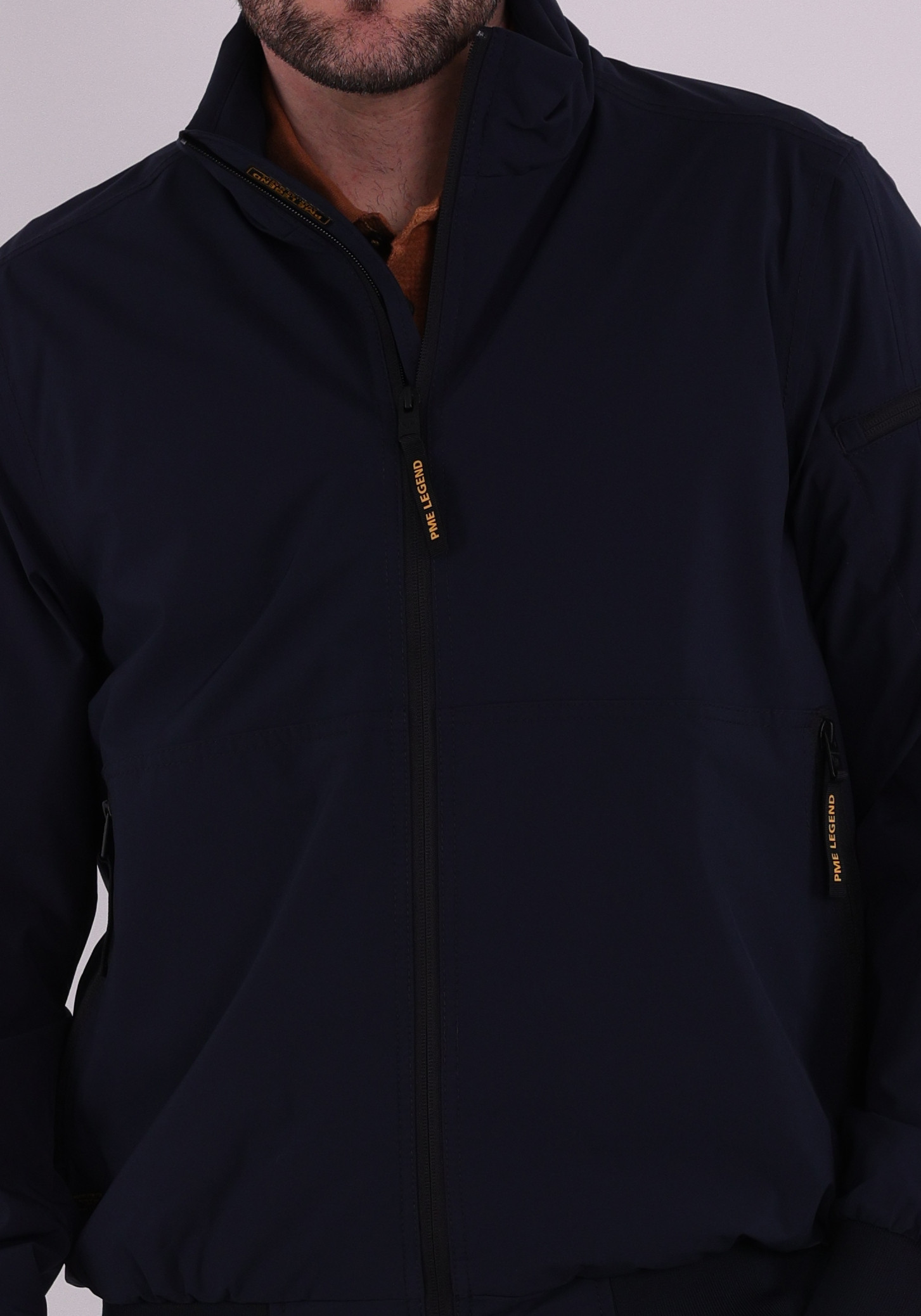 PME Legend Jas flight jacket PJA2602110 Donker blauw