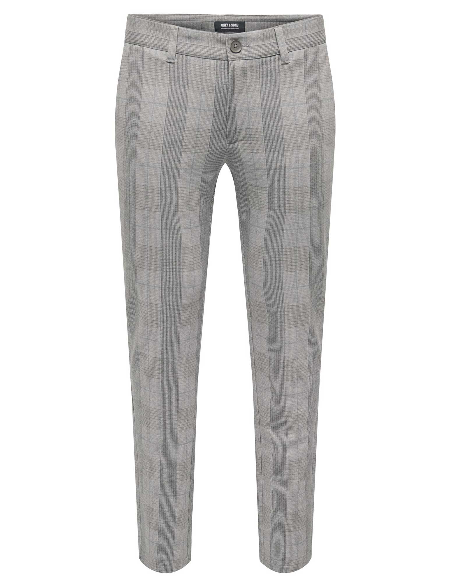 ONLY & SONS Mark pants geruit 22024840 Licht grijs