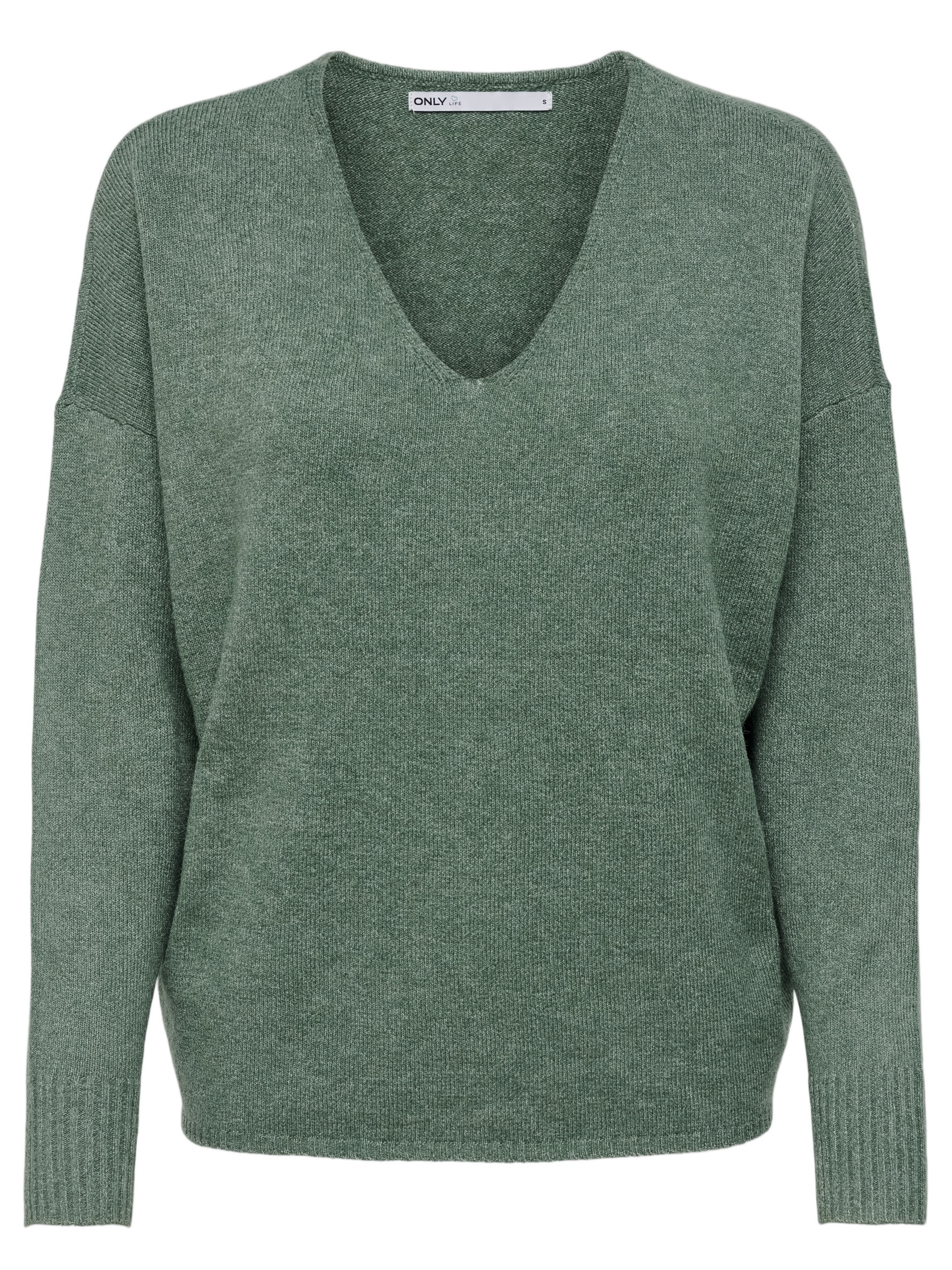 Only Trui Rica 15224360 Donker groen