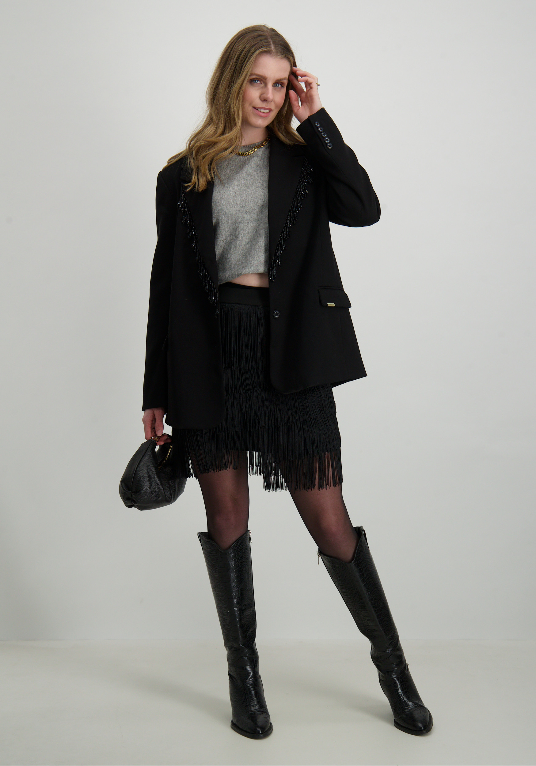 Harper & Yve Rok Olivia DW24P001 Zwart