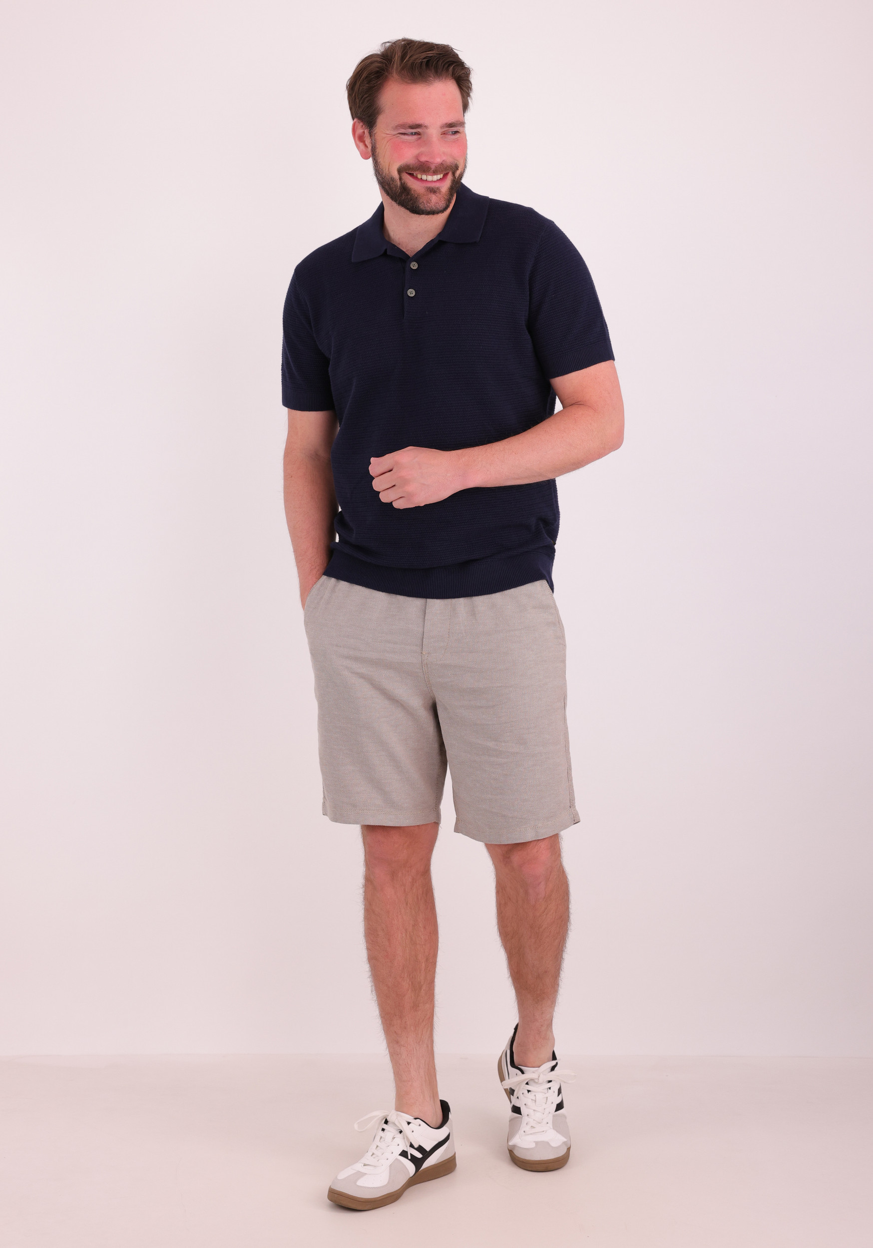 Petrol Short M-1060-SHO517 Donker beige