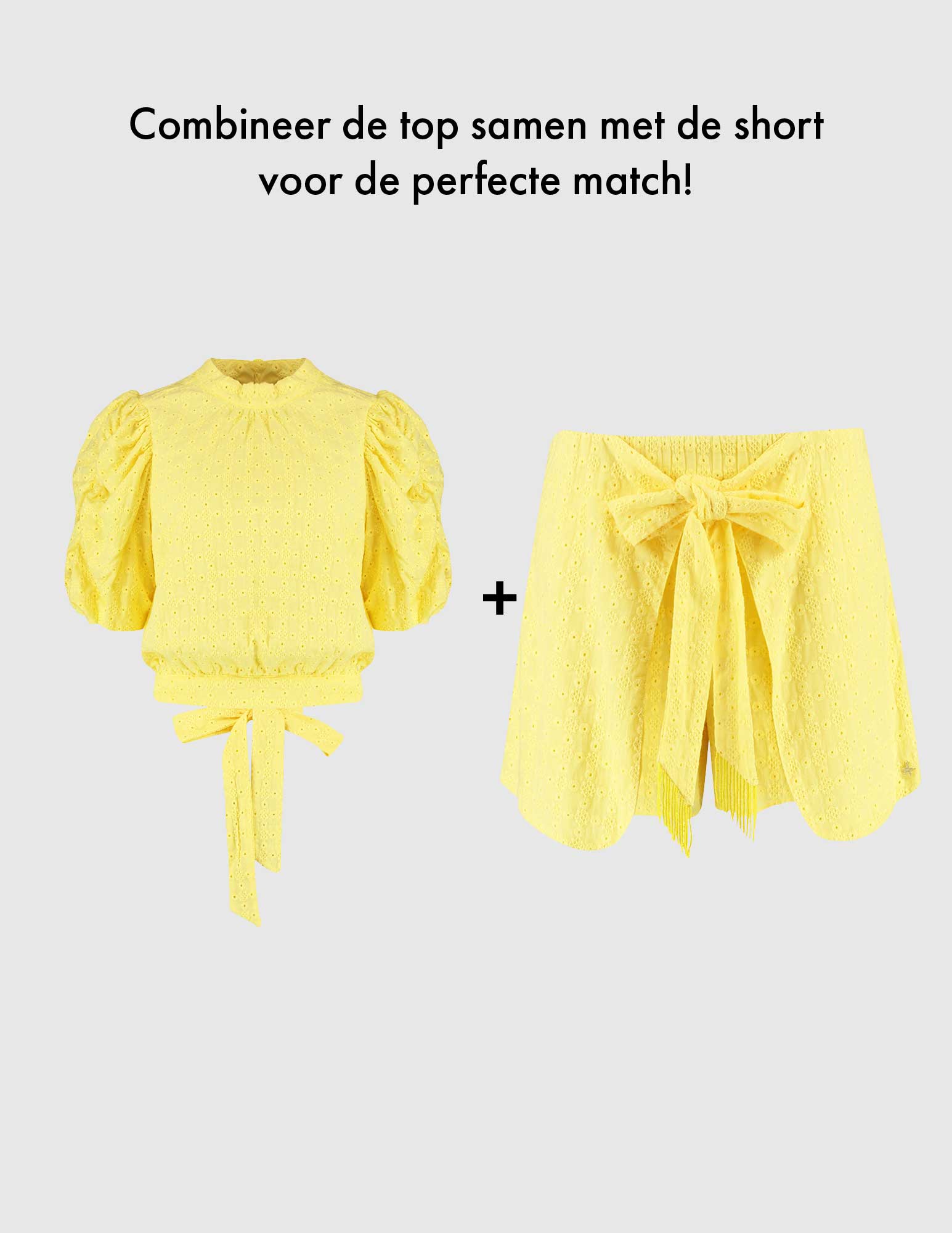 Harper & Yve Short Mila HS24P120 Geel