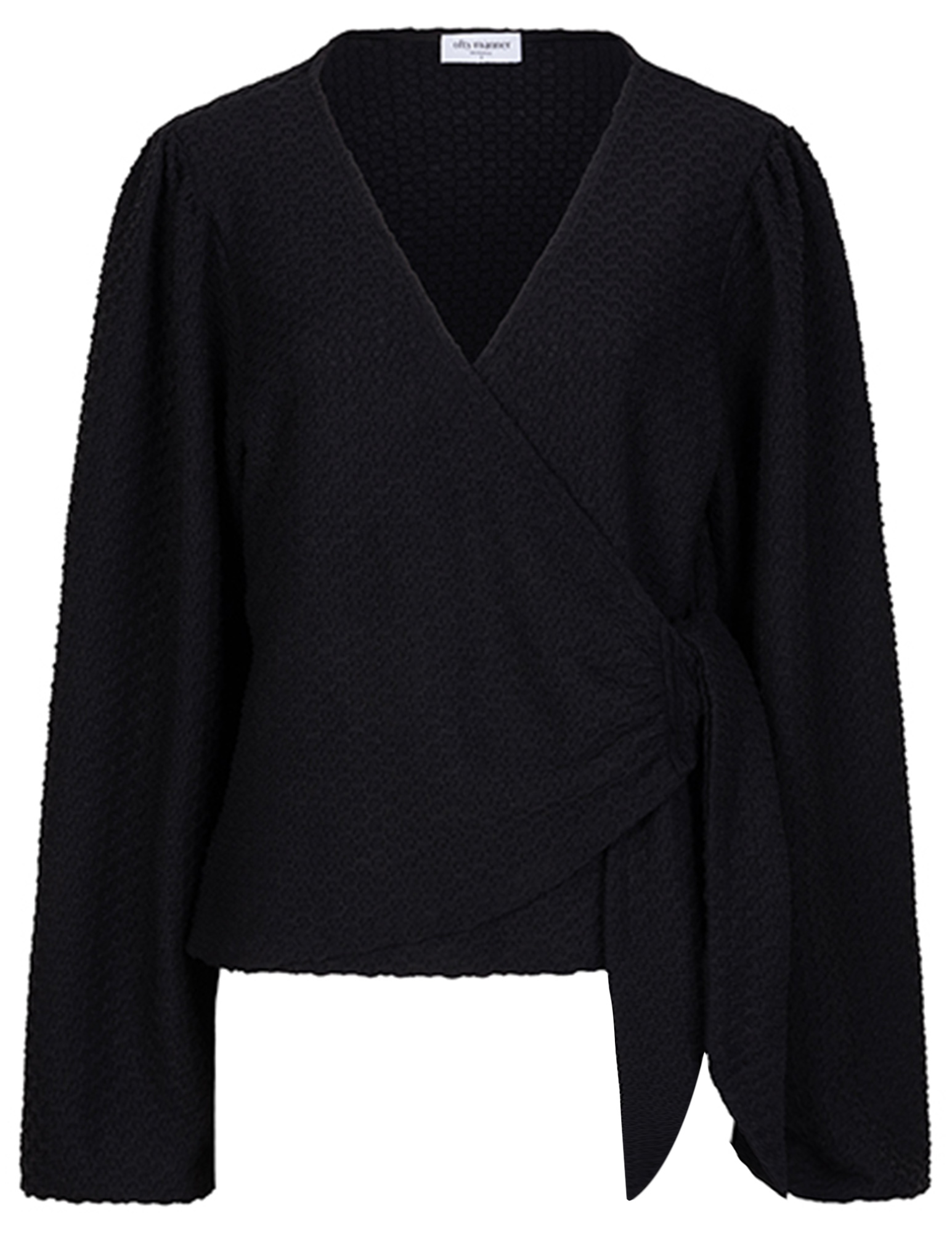 Lofty Manner Blouse Ciri  QI14 Zwart