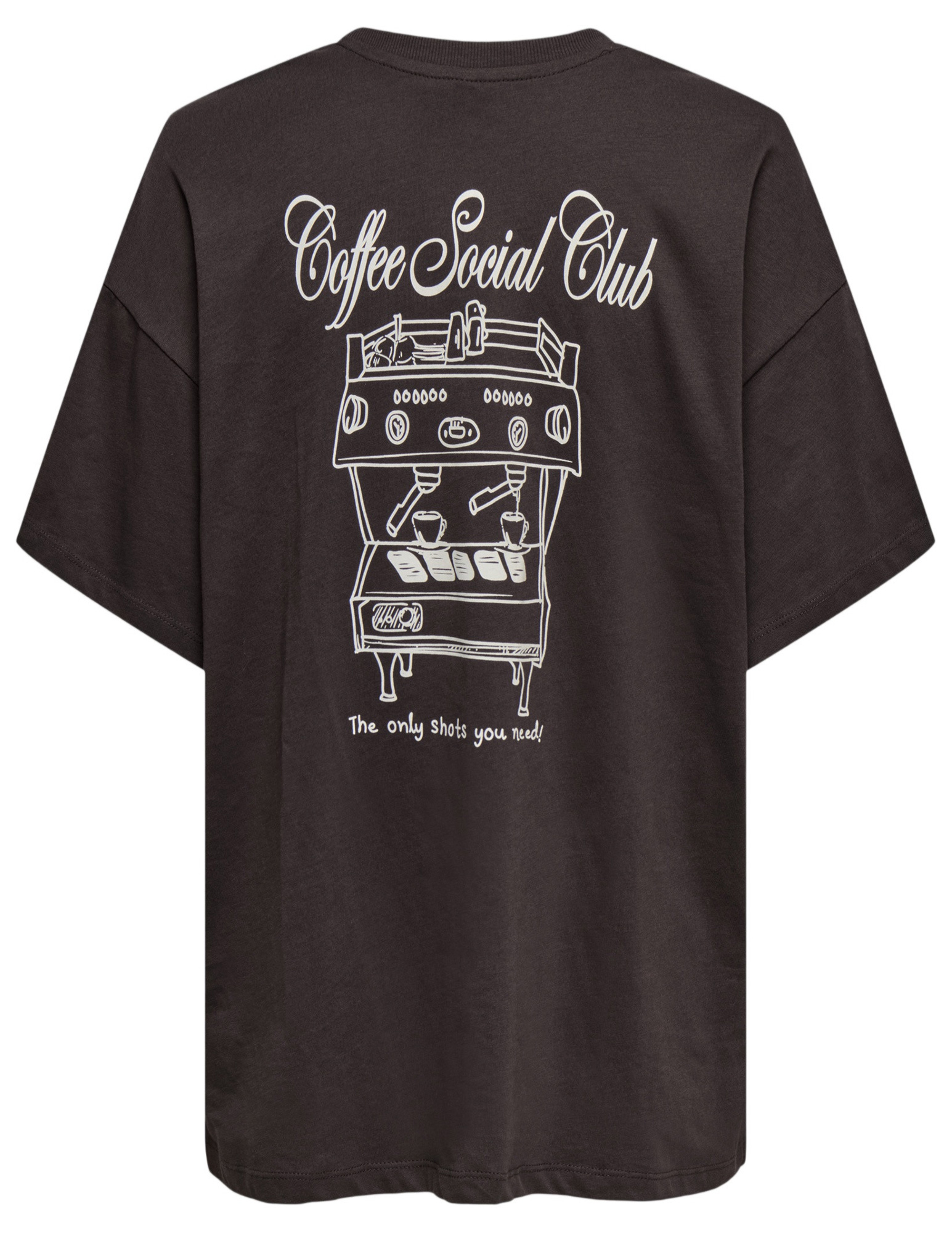 Only T-shirt Vivvvi 15346761 Donker bruin