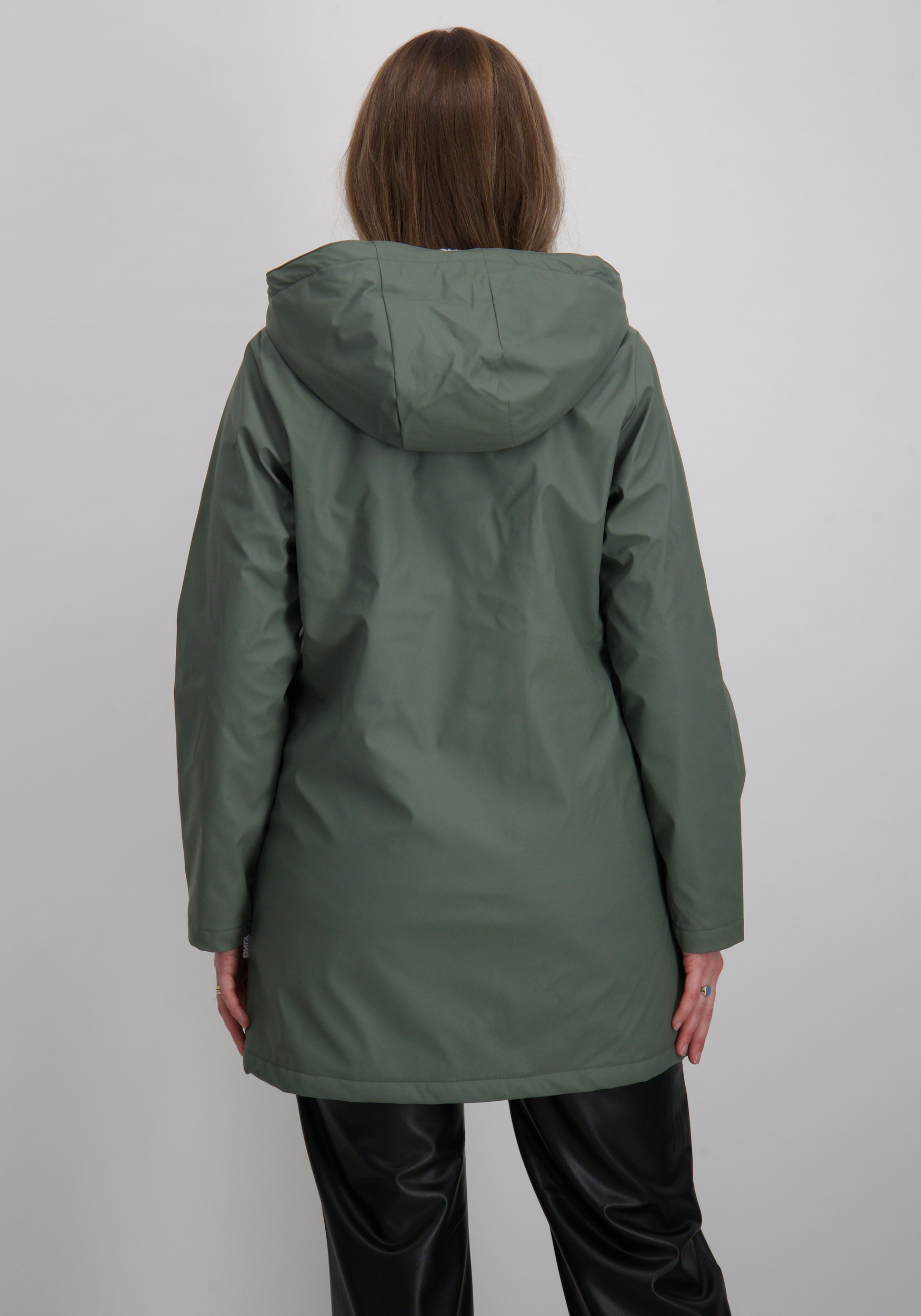 Only Regenjas Sally 15206116 Midden groen