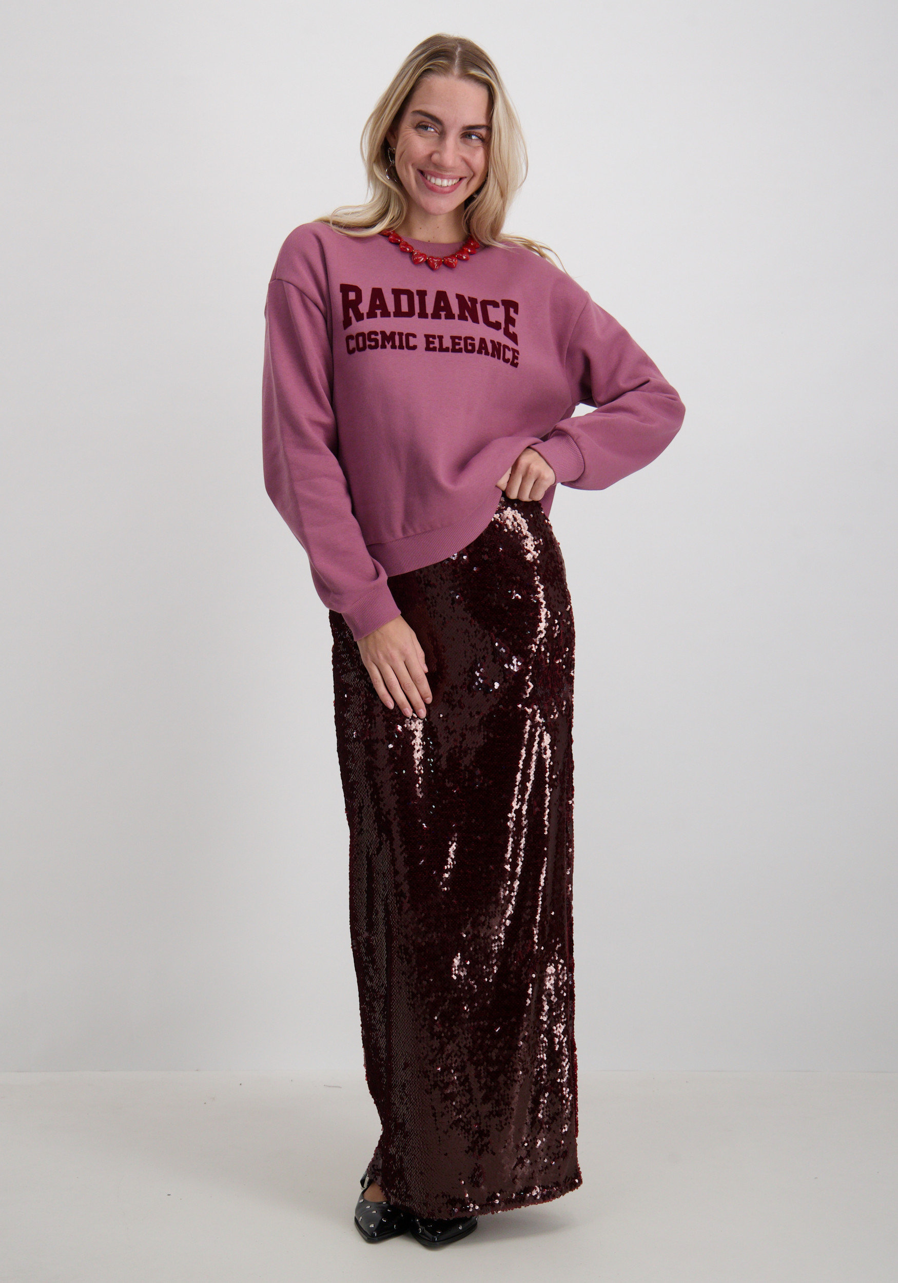 Kaffe Clothing Sweater Precious 10510870 Rose