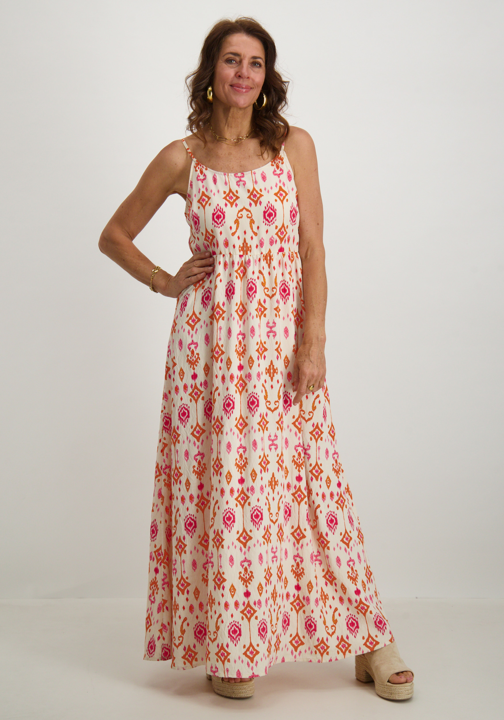 Only Jurk Abiella 15350291 Wolwit-ecru