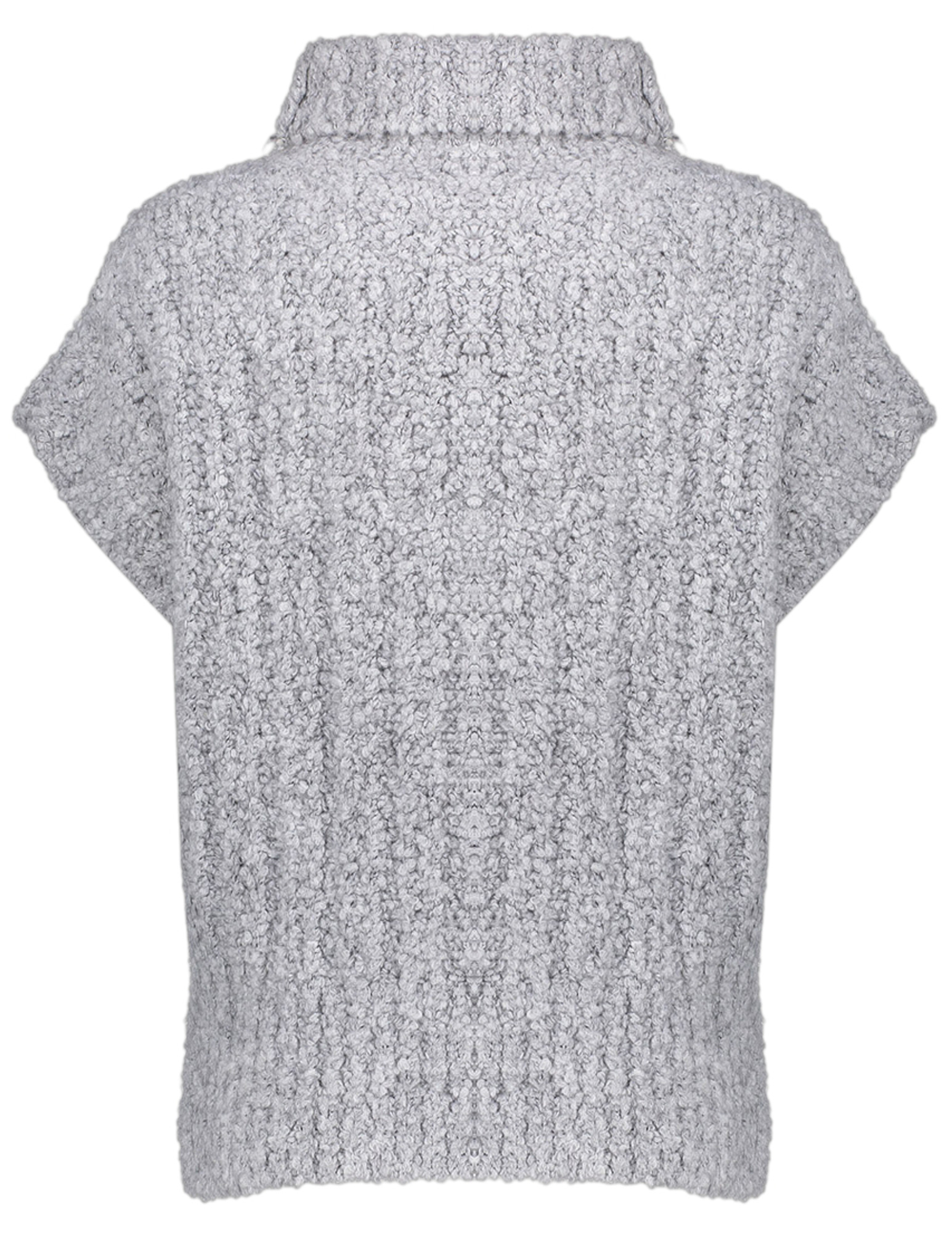 Geisha Spencer pearls and stones 54891-70 Grijs