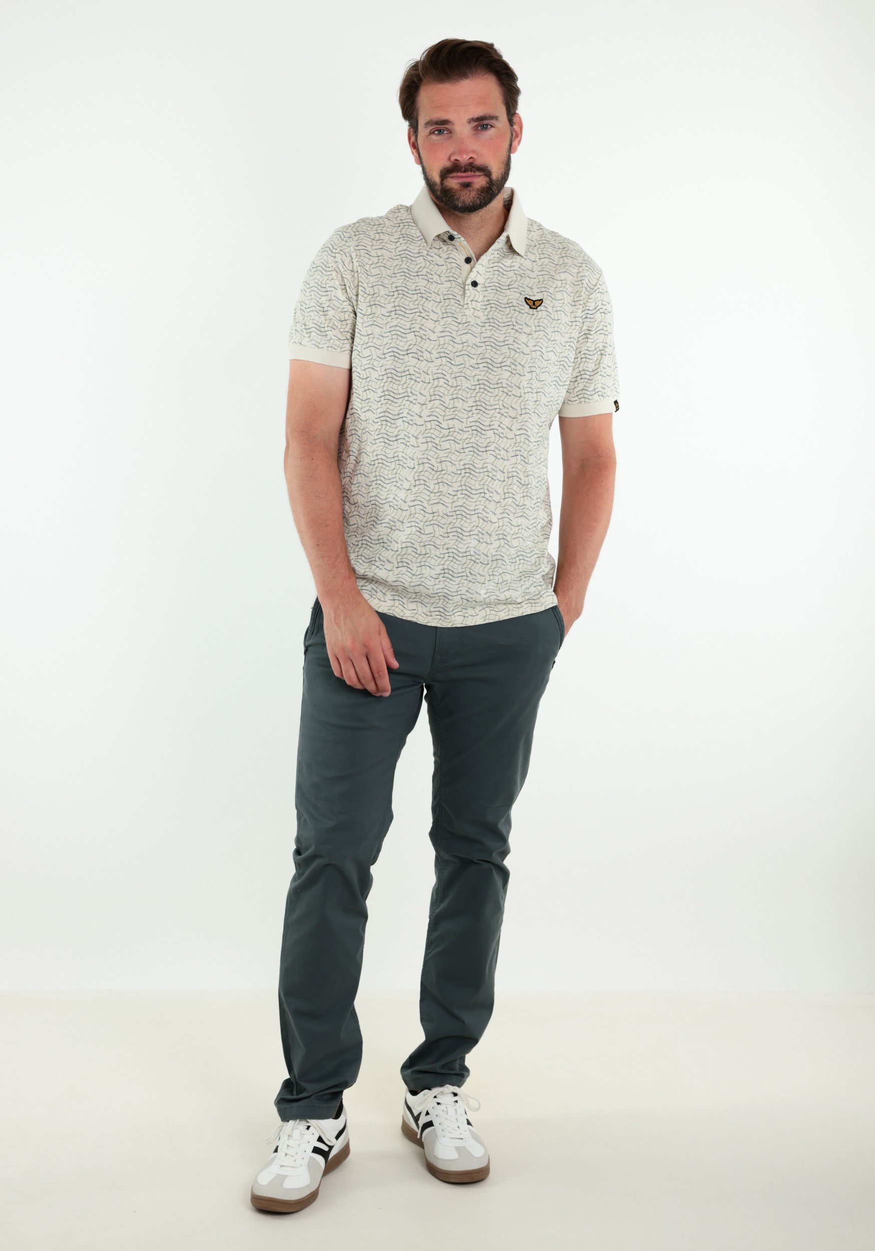 PME Legend Polo PPSS2606893 Ecru