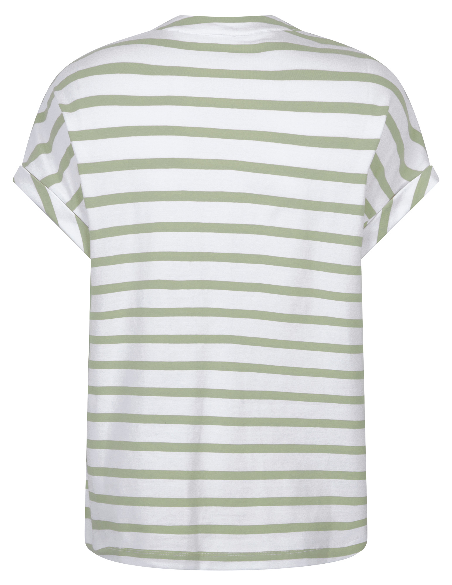 Zoso T-shirt Gestreept 252Marit Midden groen