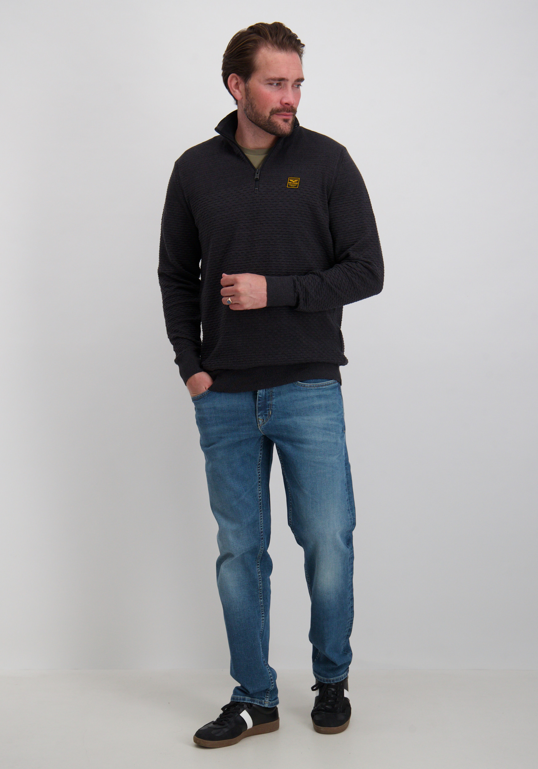 PME Legend Trui PKW2510301 Zwart