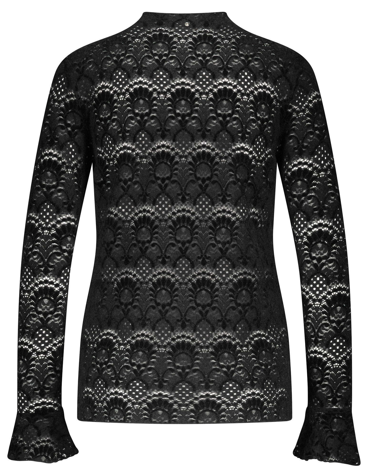 Tramontana Top Brushed lace C56-18-401 Zwart