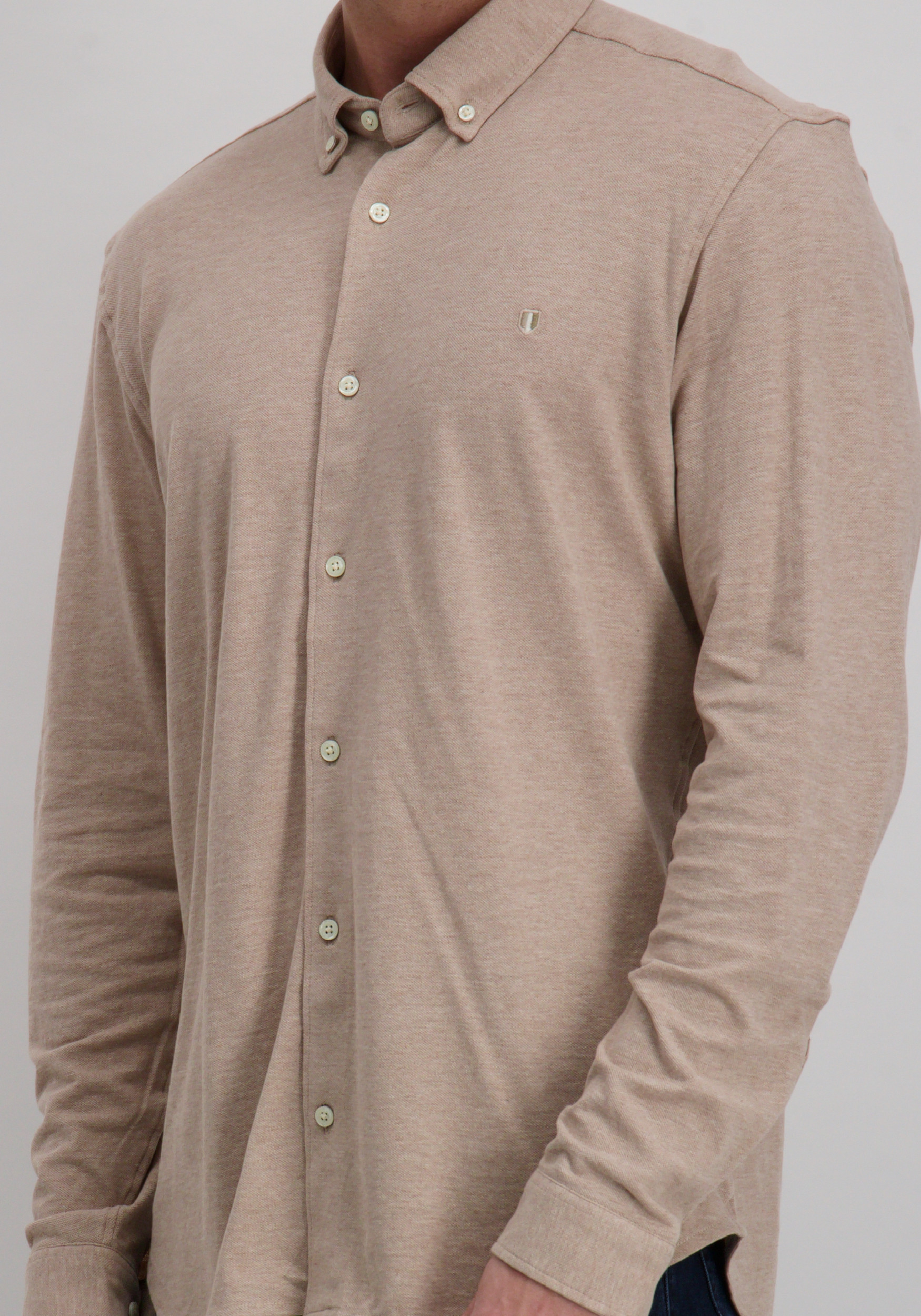 Jack & jones Overhemd Blublake 12284463 Beige
