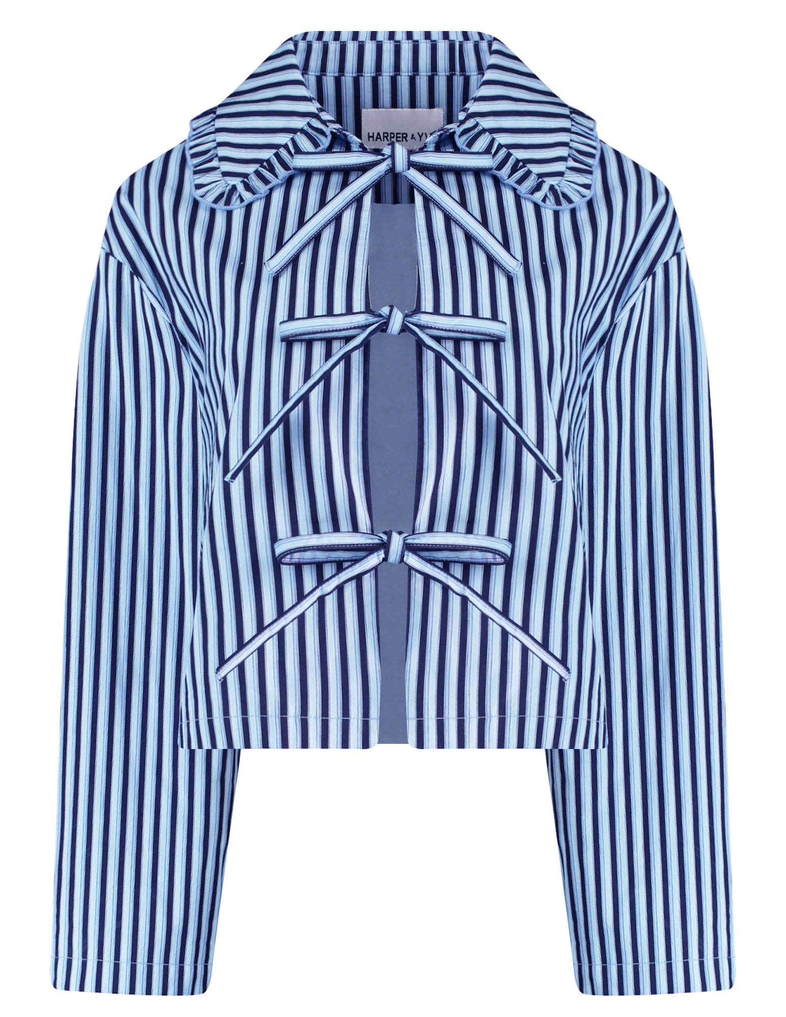 Harper & Yve Blouse James DW25P616 Blauw