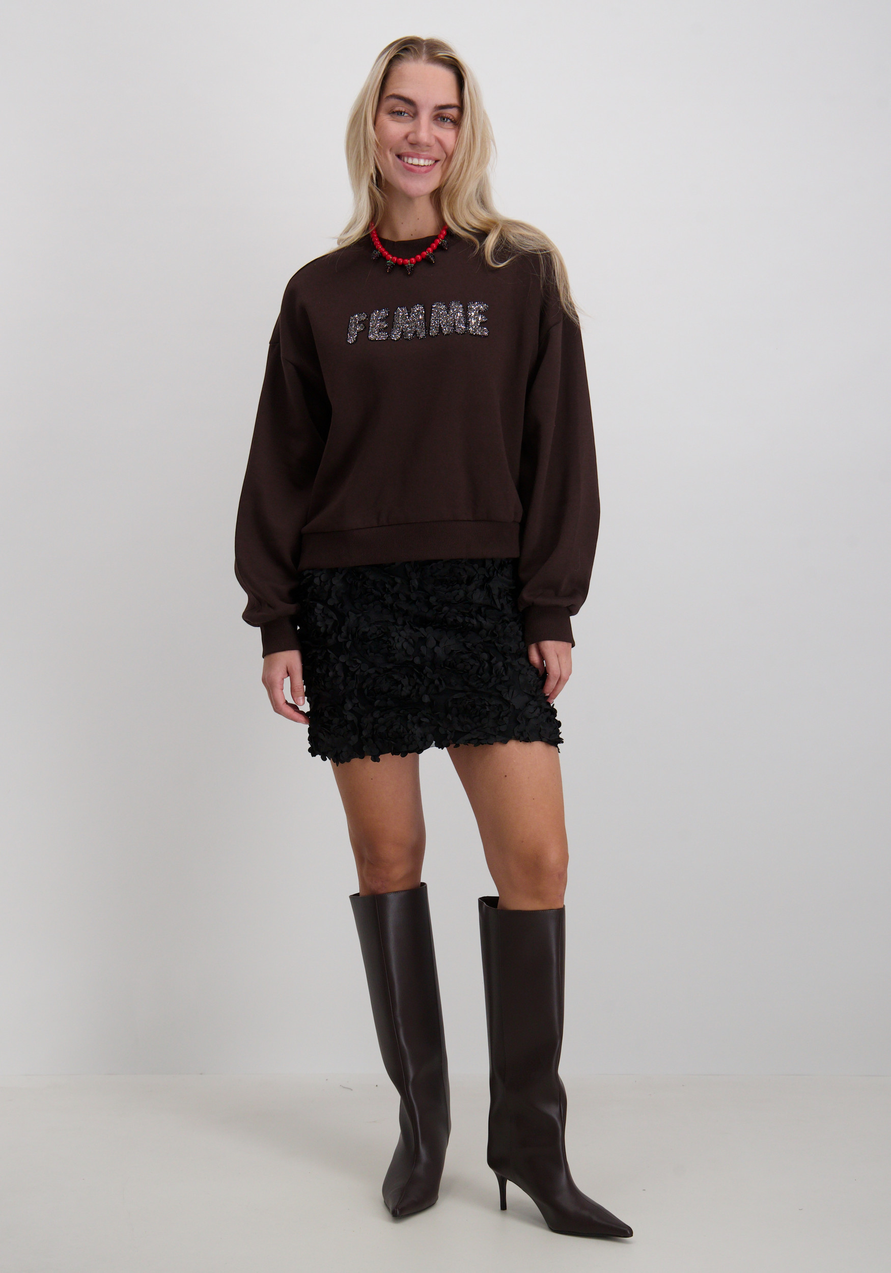 Only Rok Rosebloom 15364557 Zwart