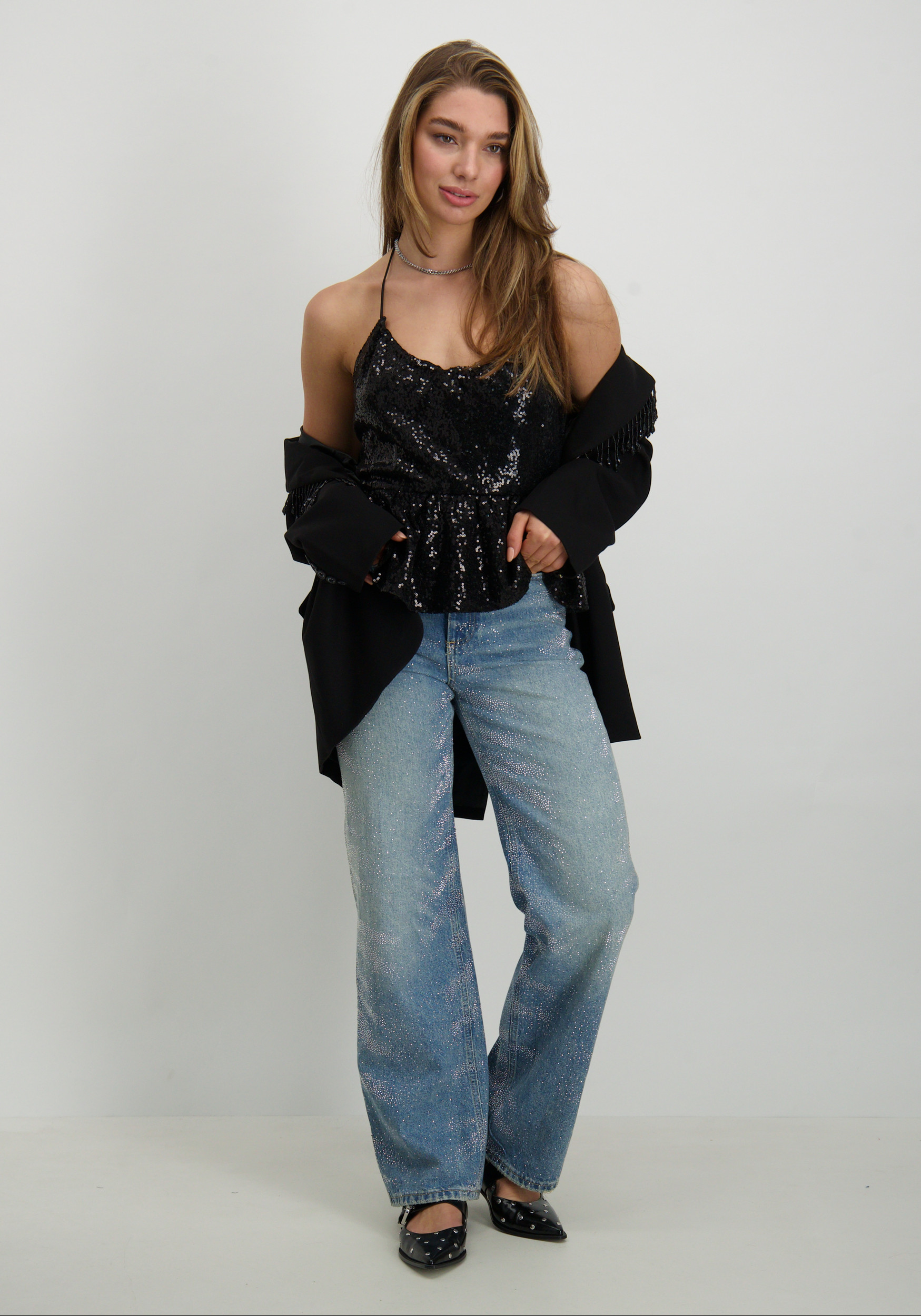 Harper & Yve Top Jayleen DW24P401 Zwart