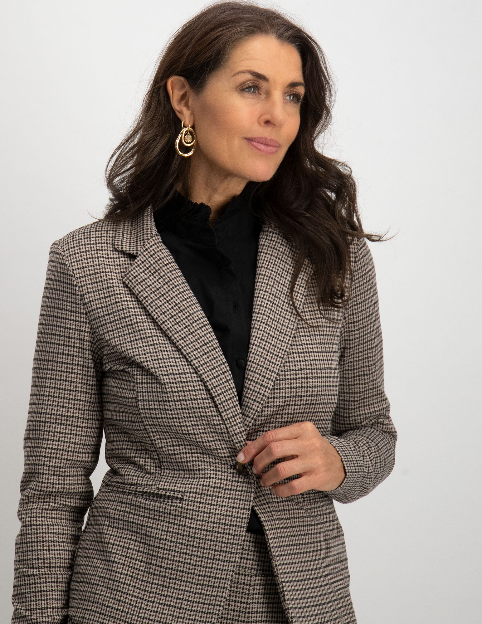 Ichi Blazer Kate Cameleon 20115716 Licht bruin