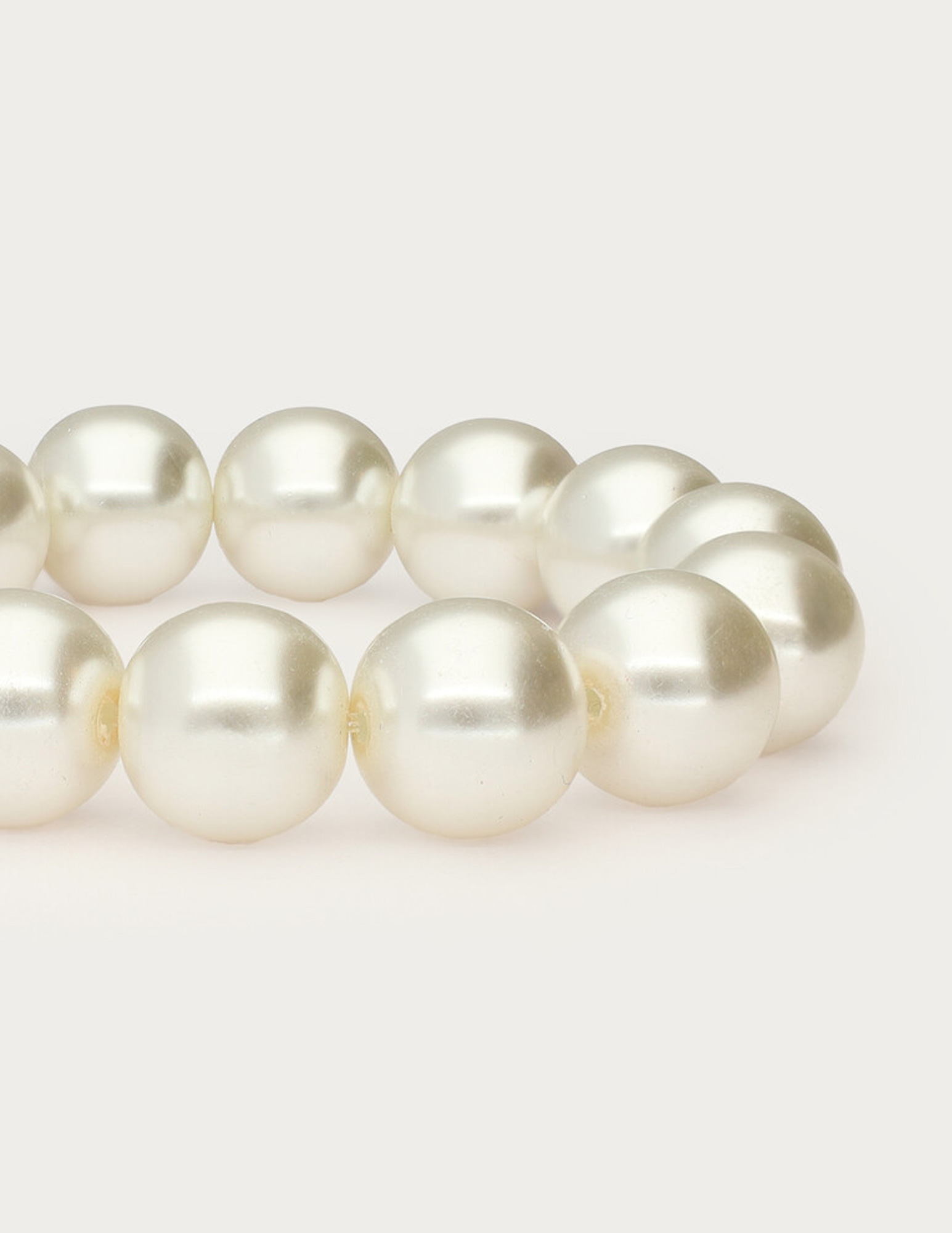 My Jewellery Tropical elastieken armband met immitatieparels MJ15606 Goud