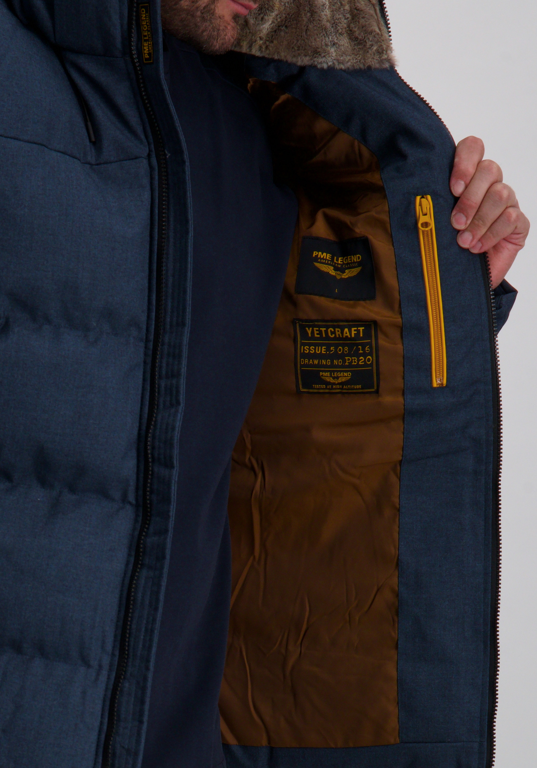 PME Legend Winterjas Yetcraft PJA2508116 Petrol