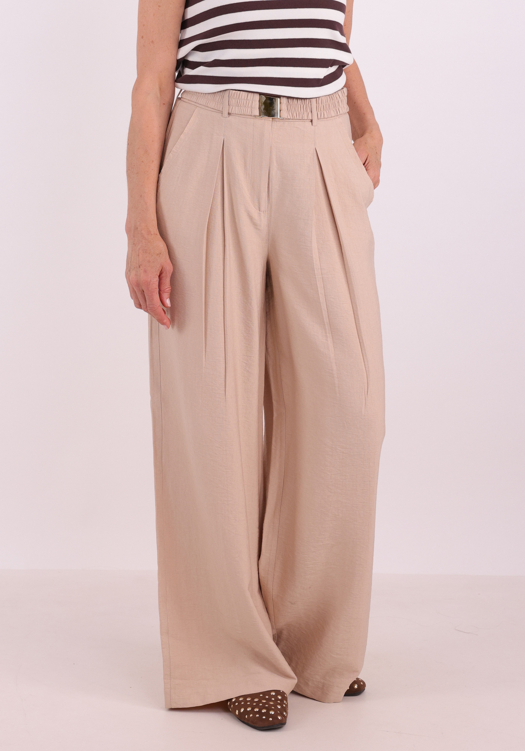 Aaiko BV Broek LOTTY FRINGED RAY 56 Zand