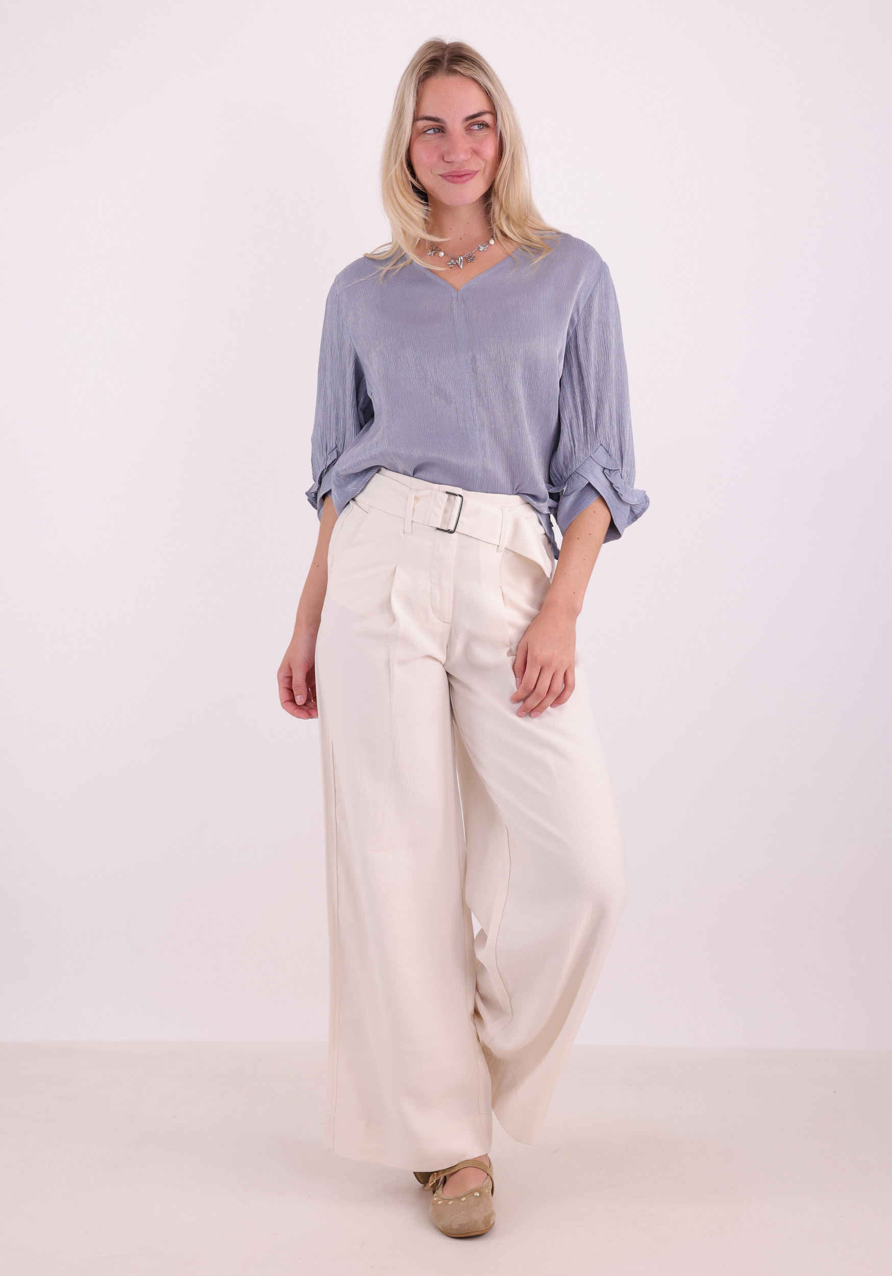 ONLY Broek Tila 15367390 Ecru