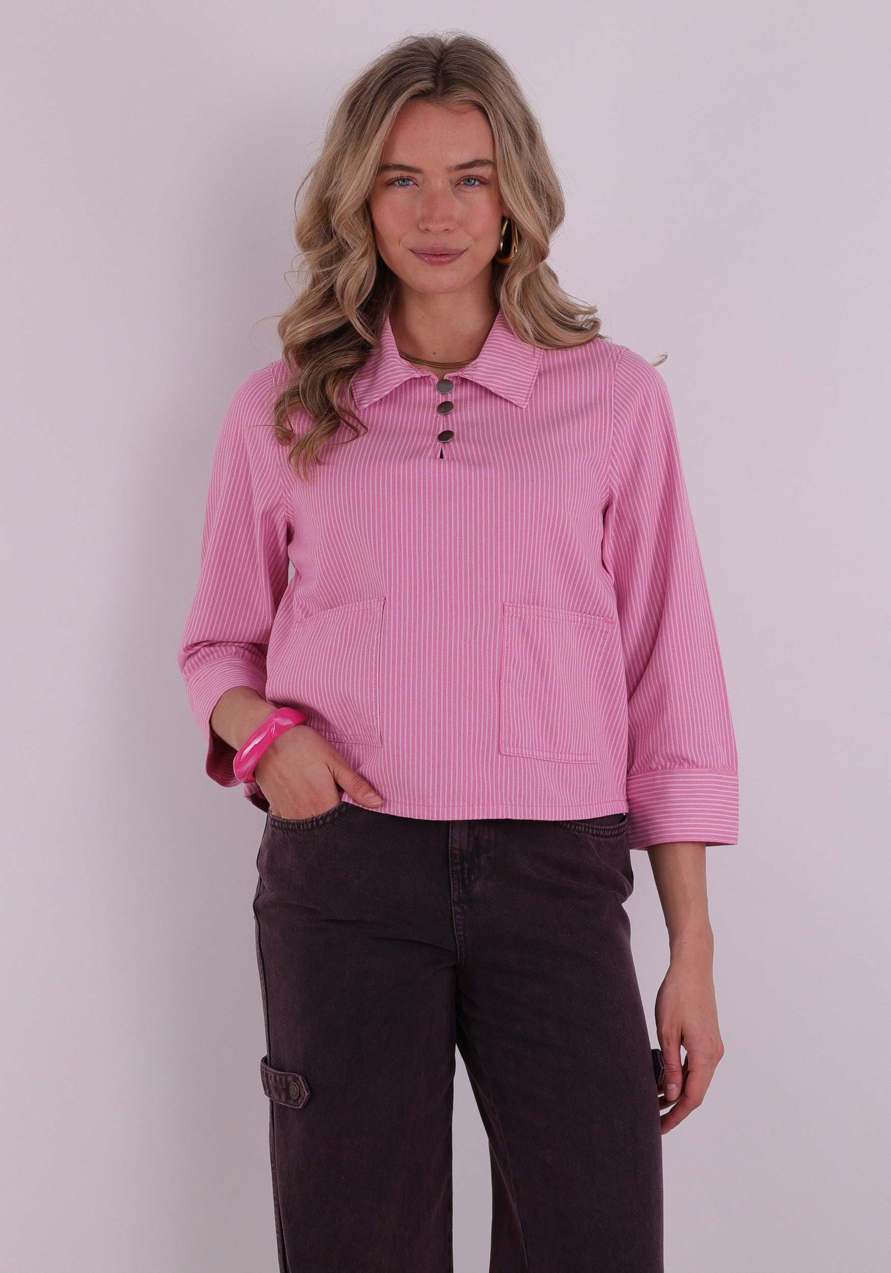 Culture Denim blouse Ayna 50112794 Rose